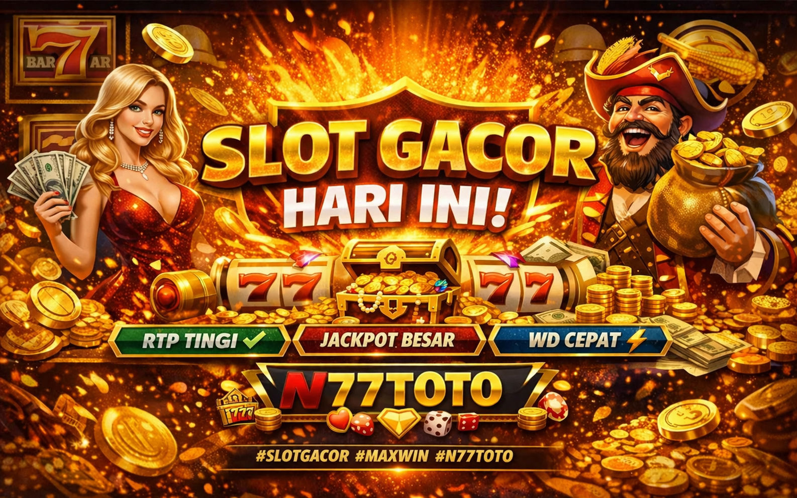 N77TOTO : Daftar Bandar Toto Macau 4D Resmi dengan Jaminan Pembayaran Lunas