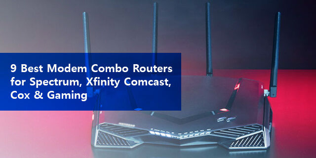 best modem router combo for spectrum with phone jack