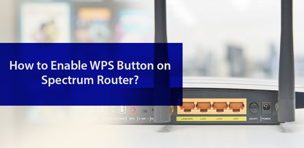 spectrum router wps button