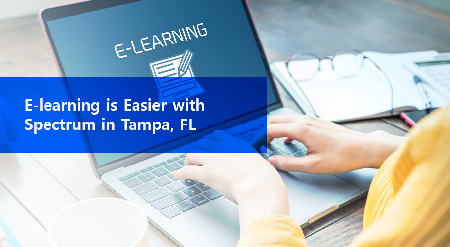 E-learning is Easier with Spectrum in Tampa, FL
