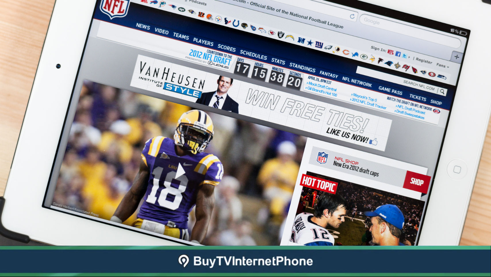 What Channel is NFL Network on Xfinity by Comcast?
