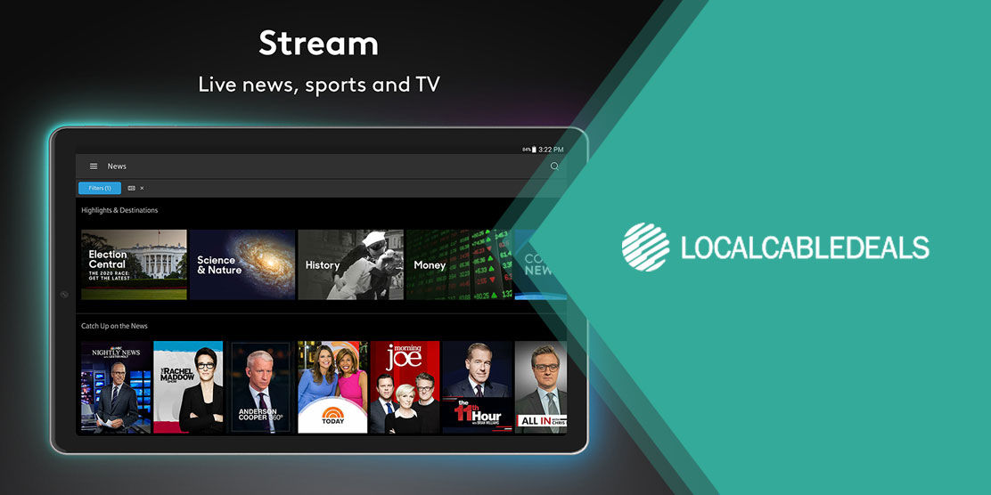 Aplicación Xfinity Stream para Acceder a La TV en Vivo