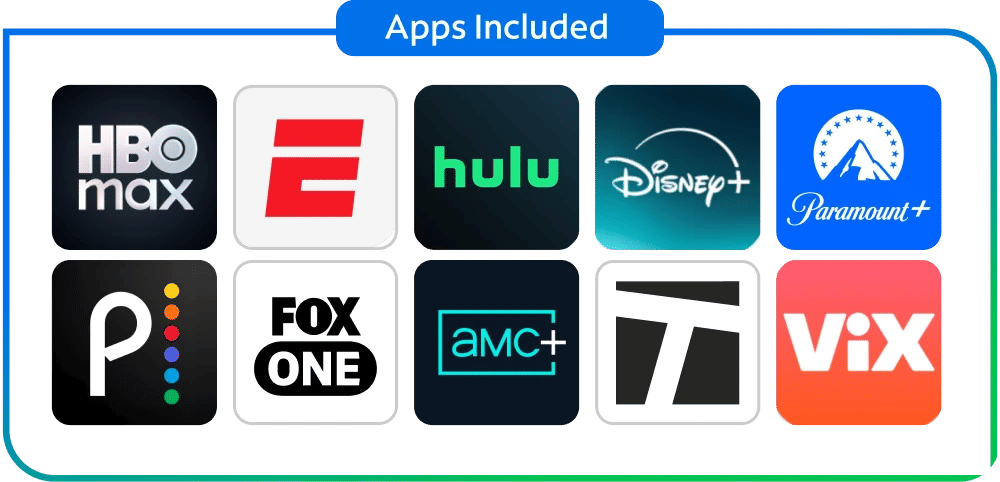 Apps de streaming con Spectrum TV