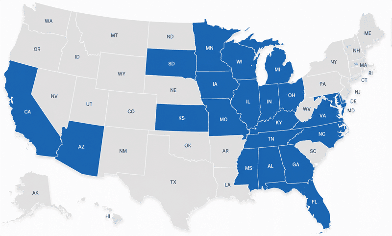 Mediacom Availability Coverage Map