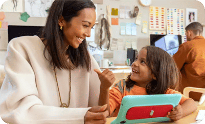 Familia esta usando internet de Verizon