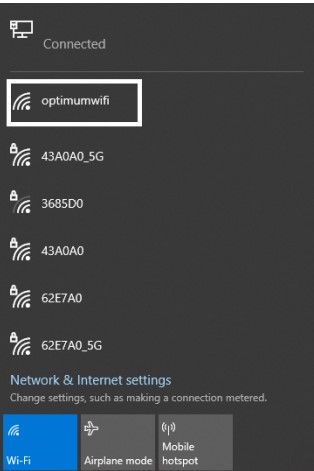 search wifi networks