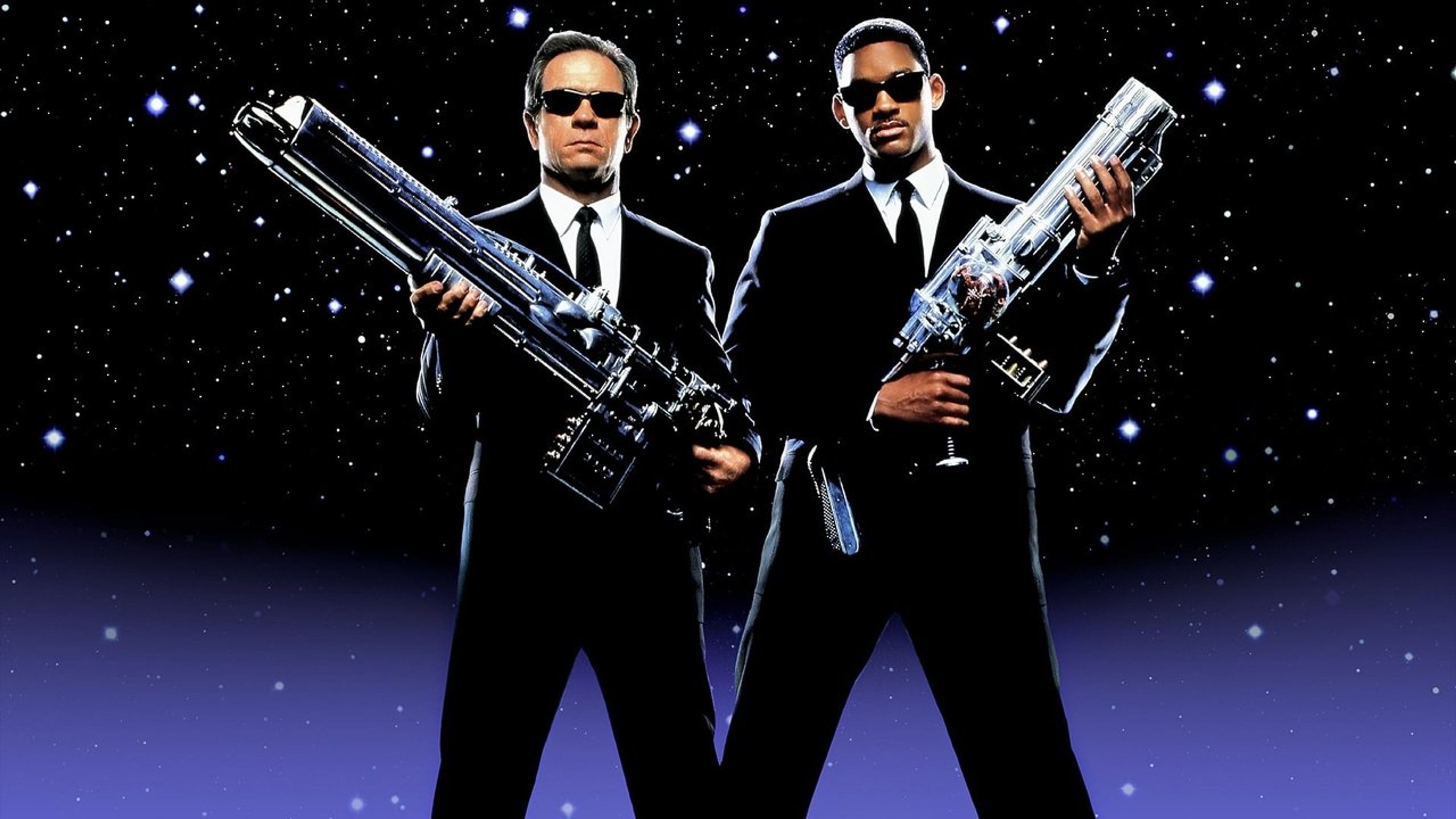 Backdrop of Men in Black