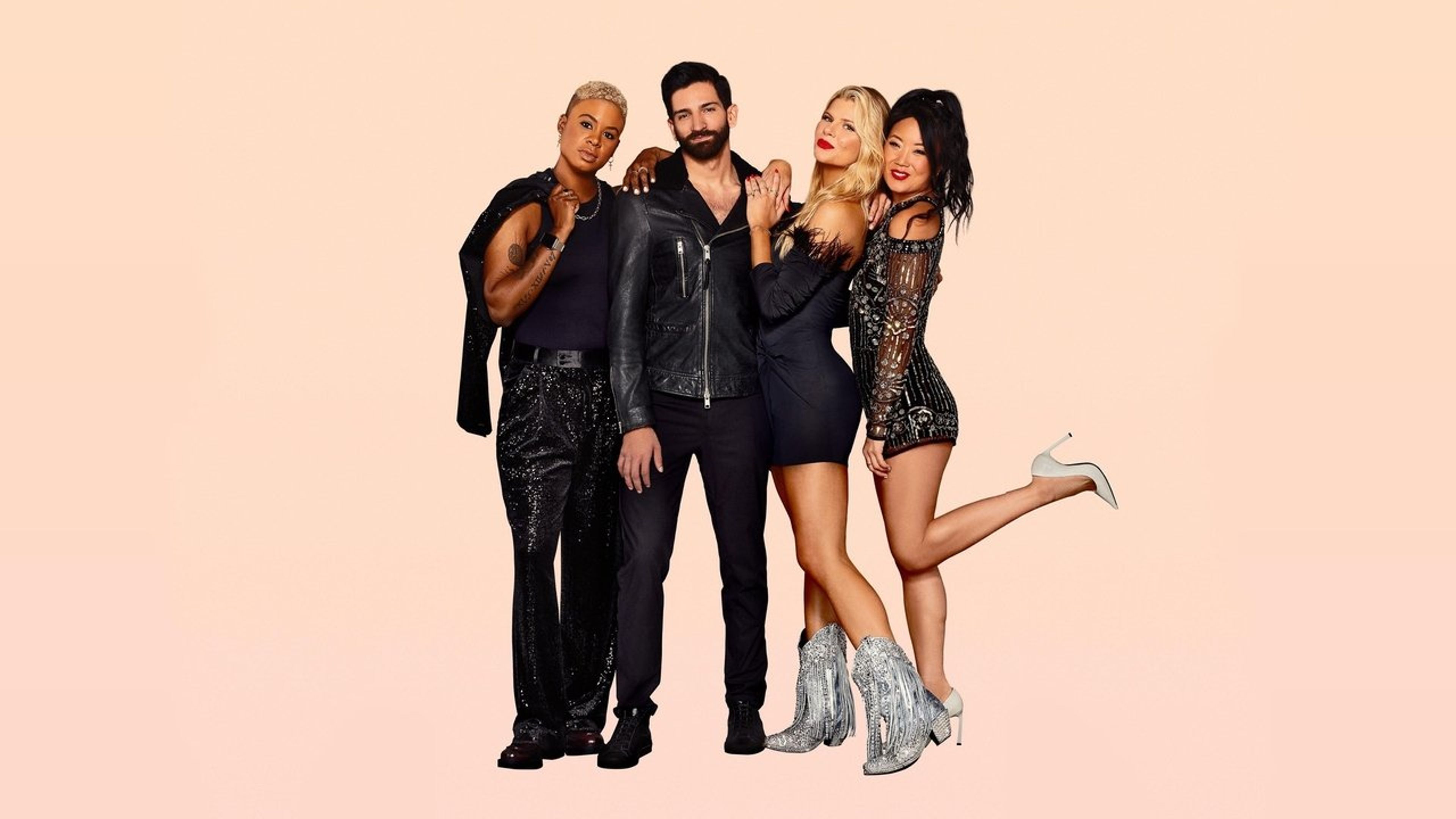 Backdrop of Swiping America