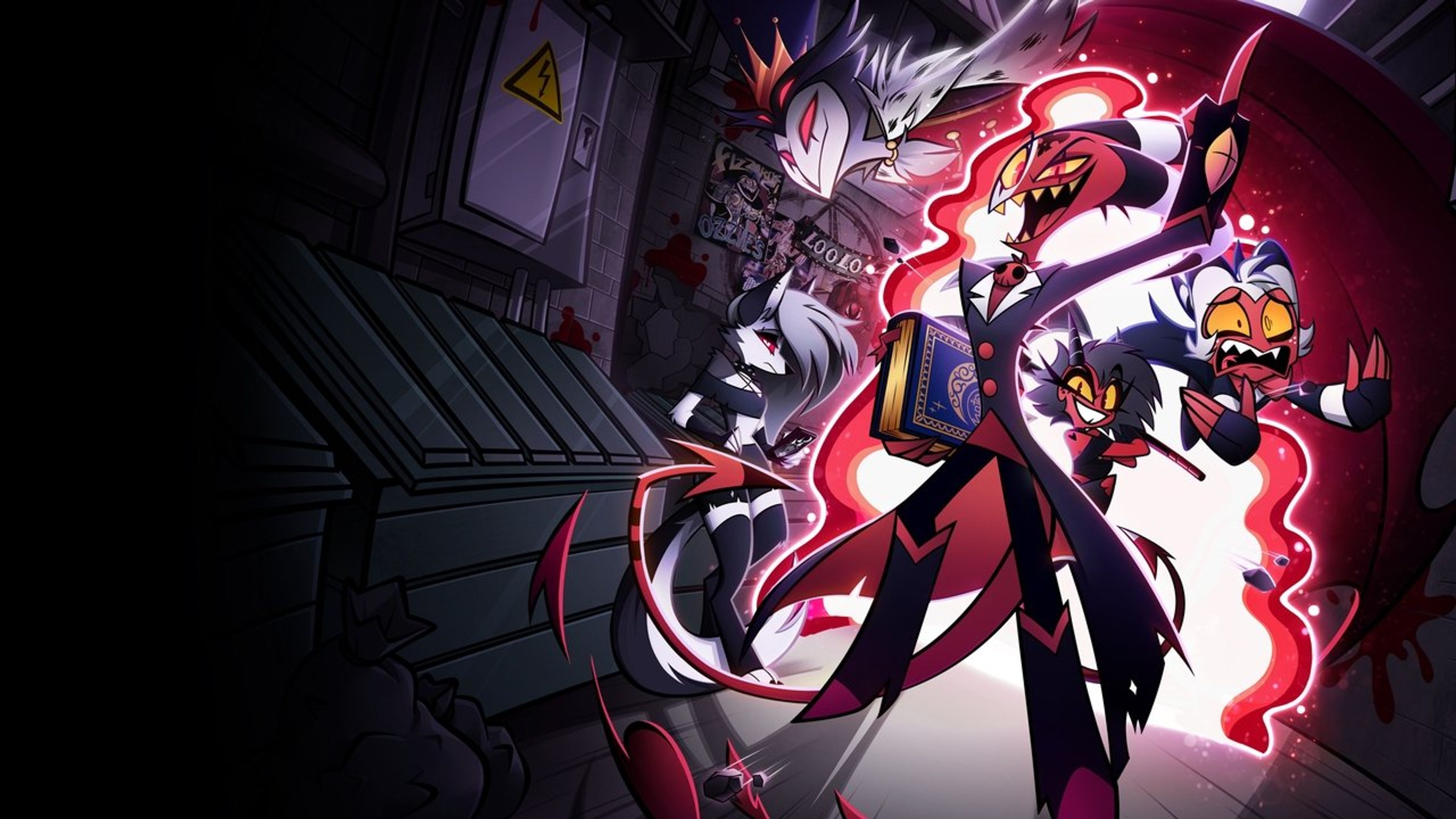 Backdrop of Helluva Boss