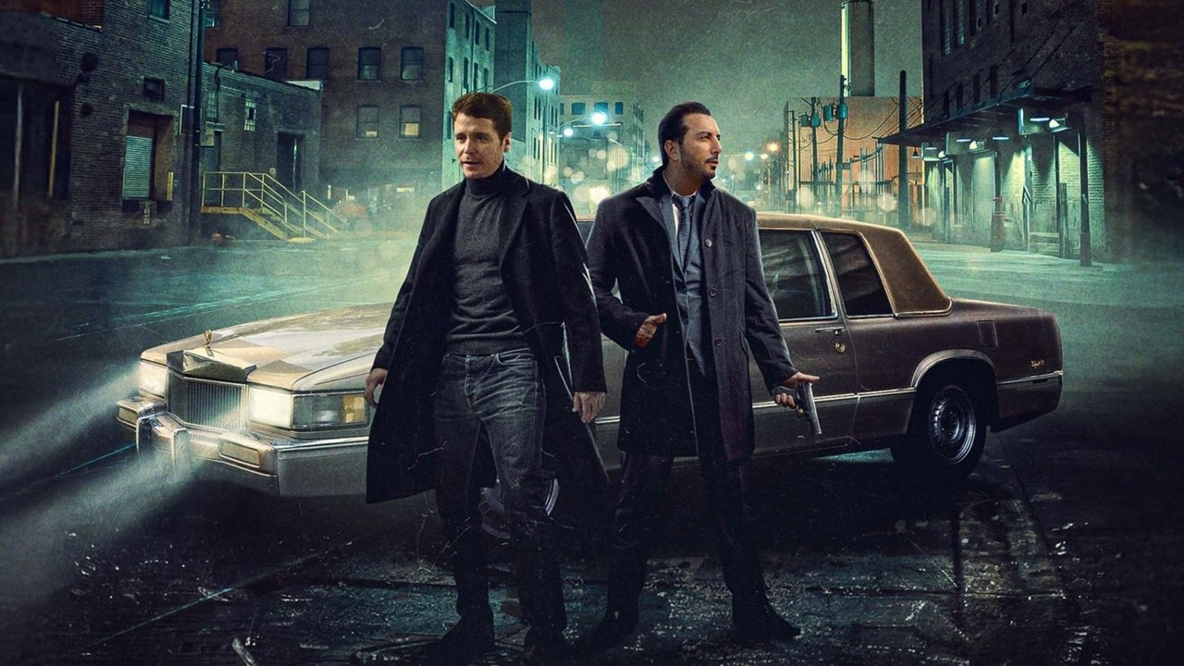 Backdrop of Mob Cops