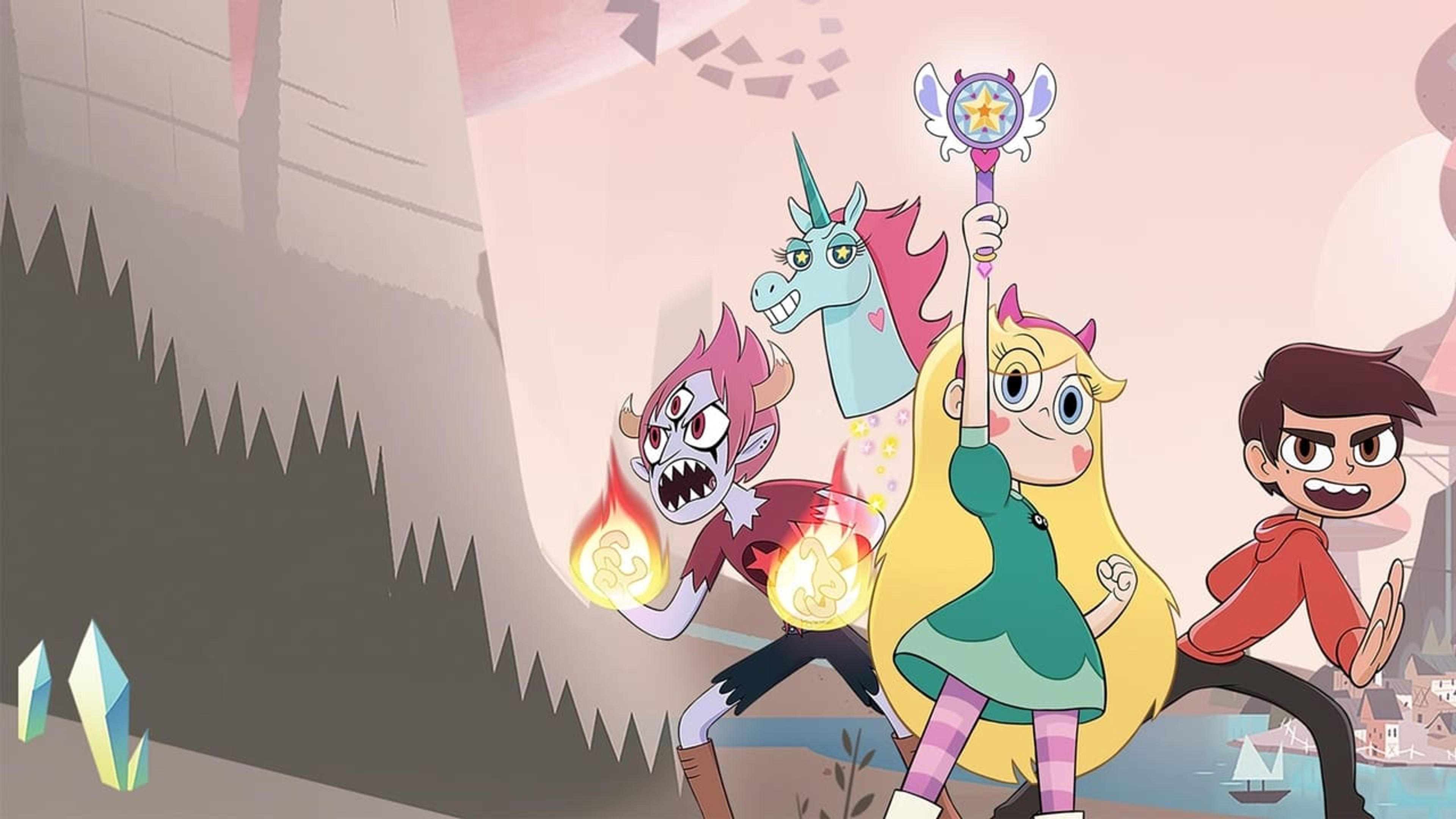 Backdrop of Star vs. the Forces of Evil