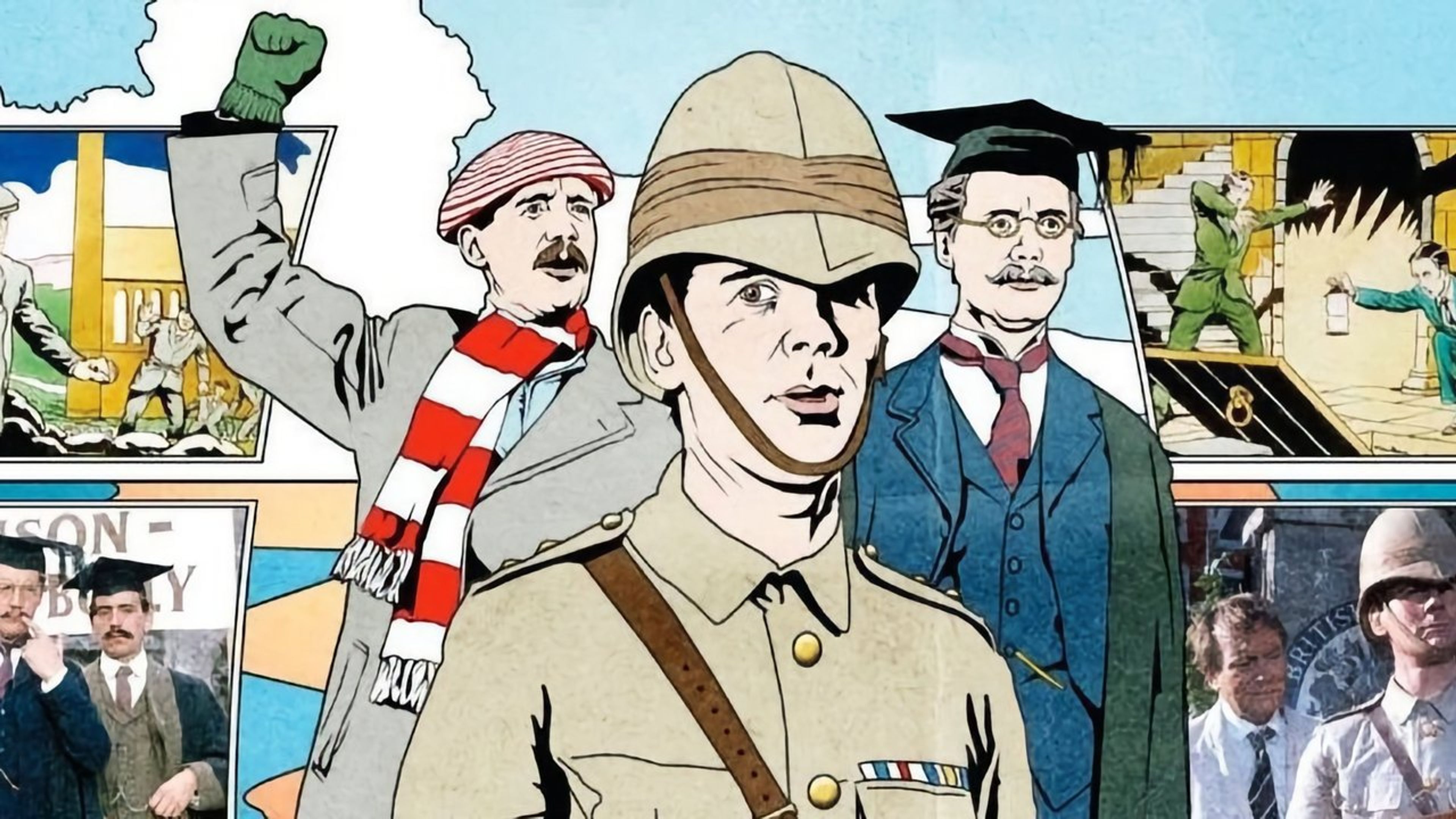 Backdrop of Ripping Yarns