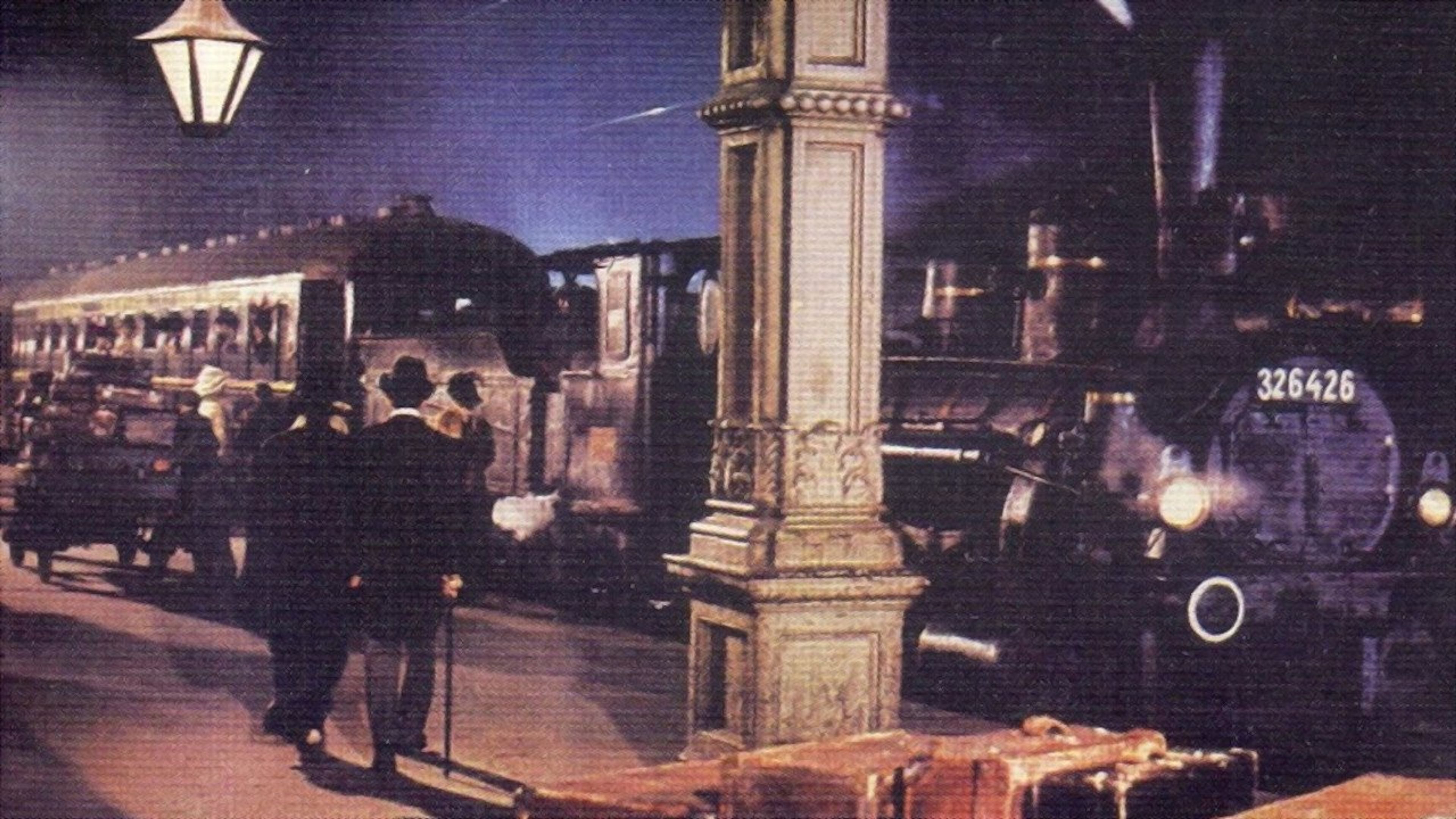 Backdrop of Orient Express