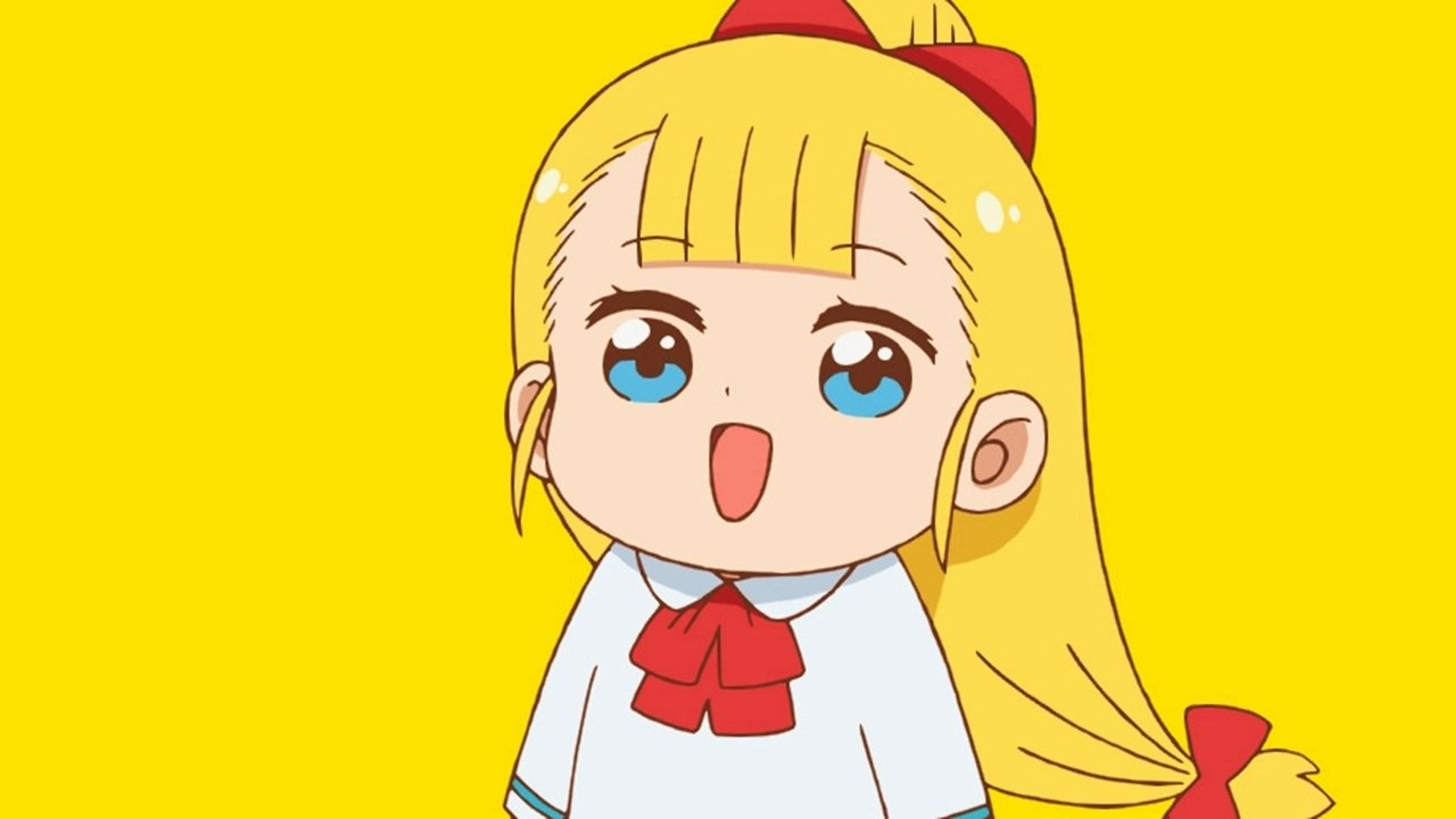 Backdrop of Cute Executive Officer