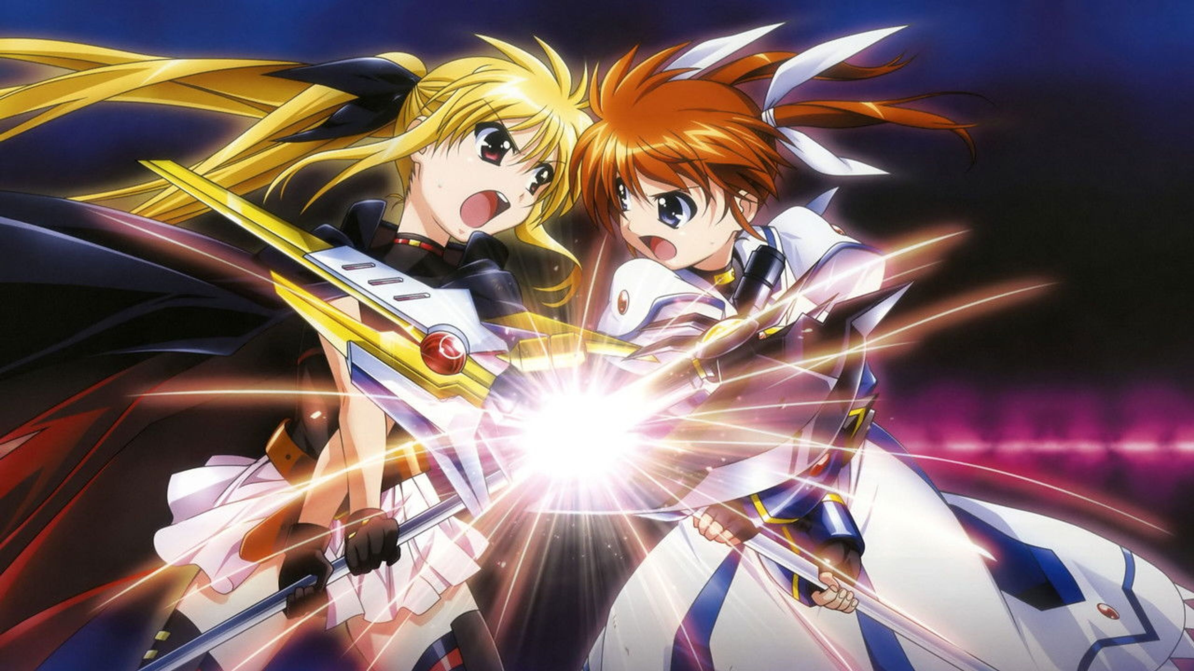 Backdrop of Magical Girl Lyrical Nanoha: The Movie 1st