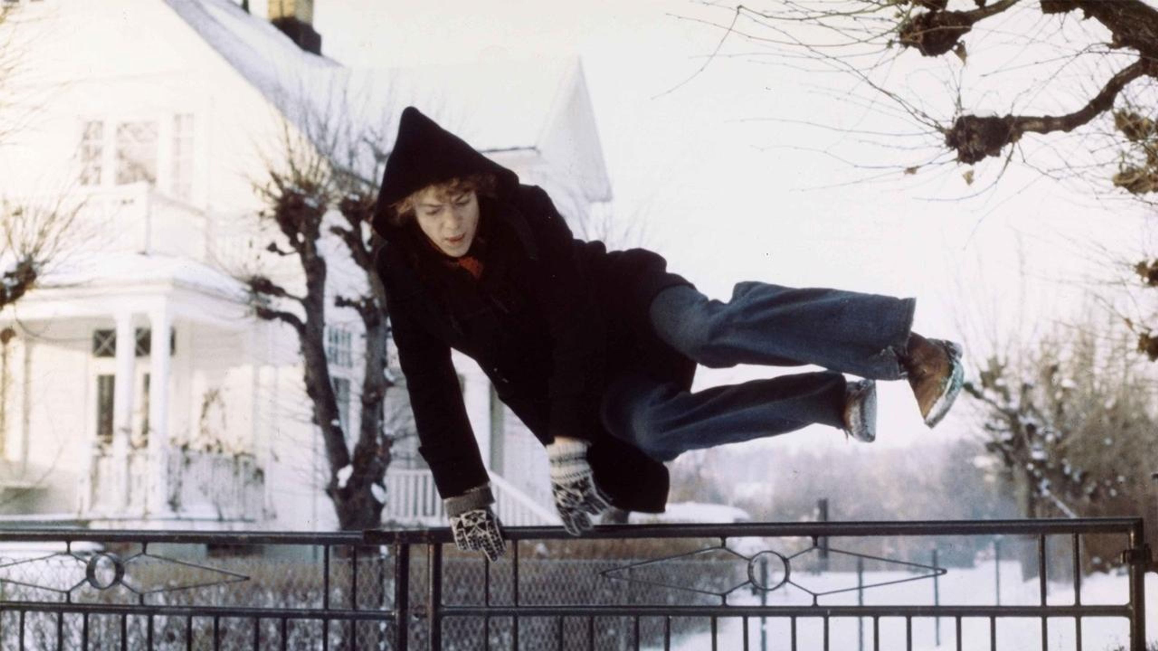 Backdrop of His Mother's House