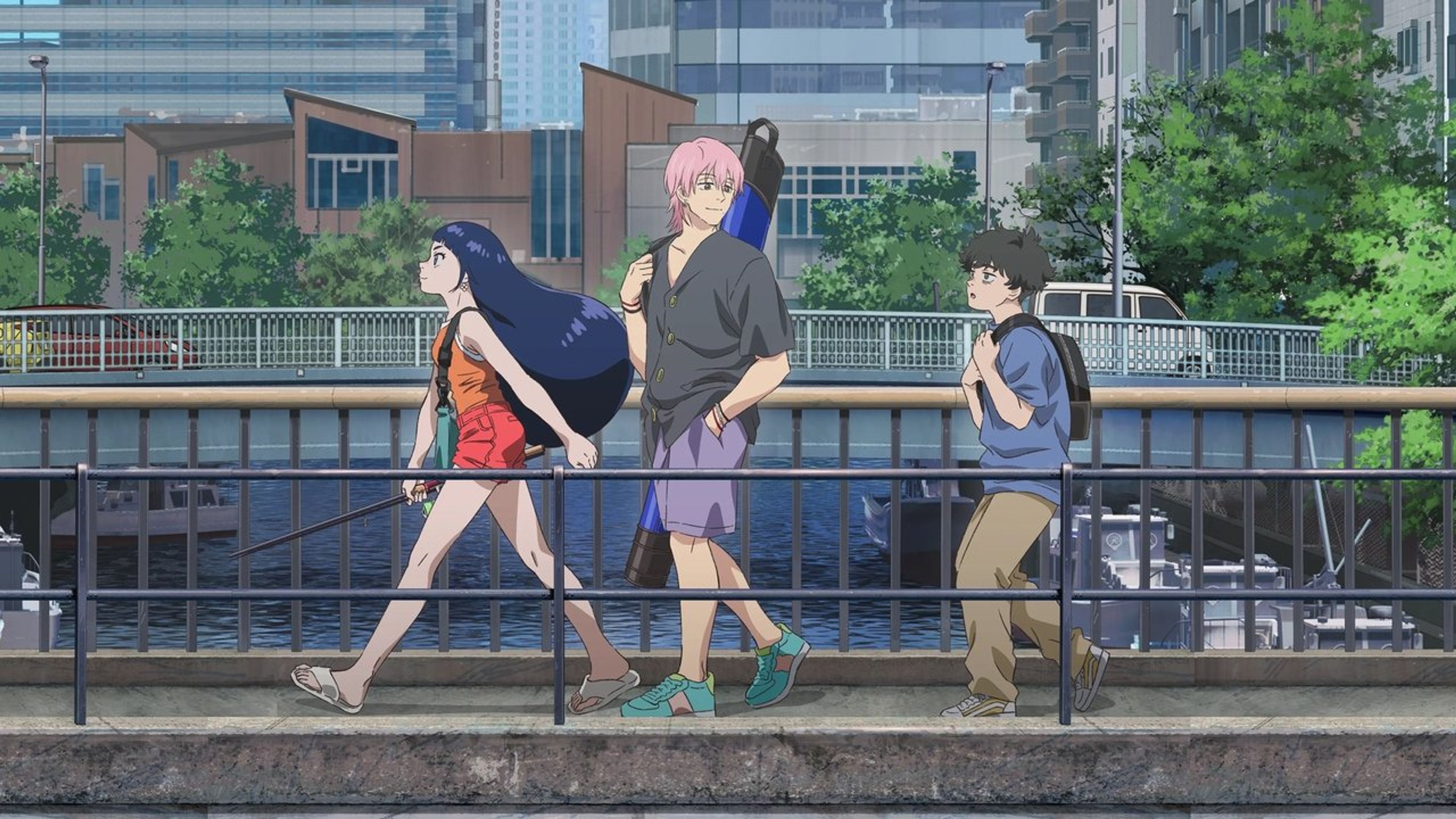 Backdrop of Negative Positive Angler