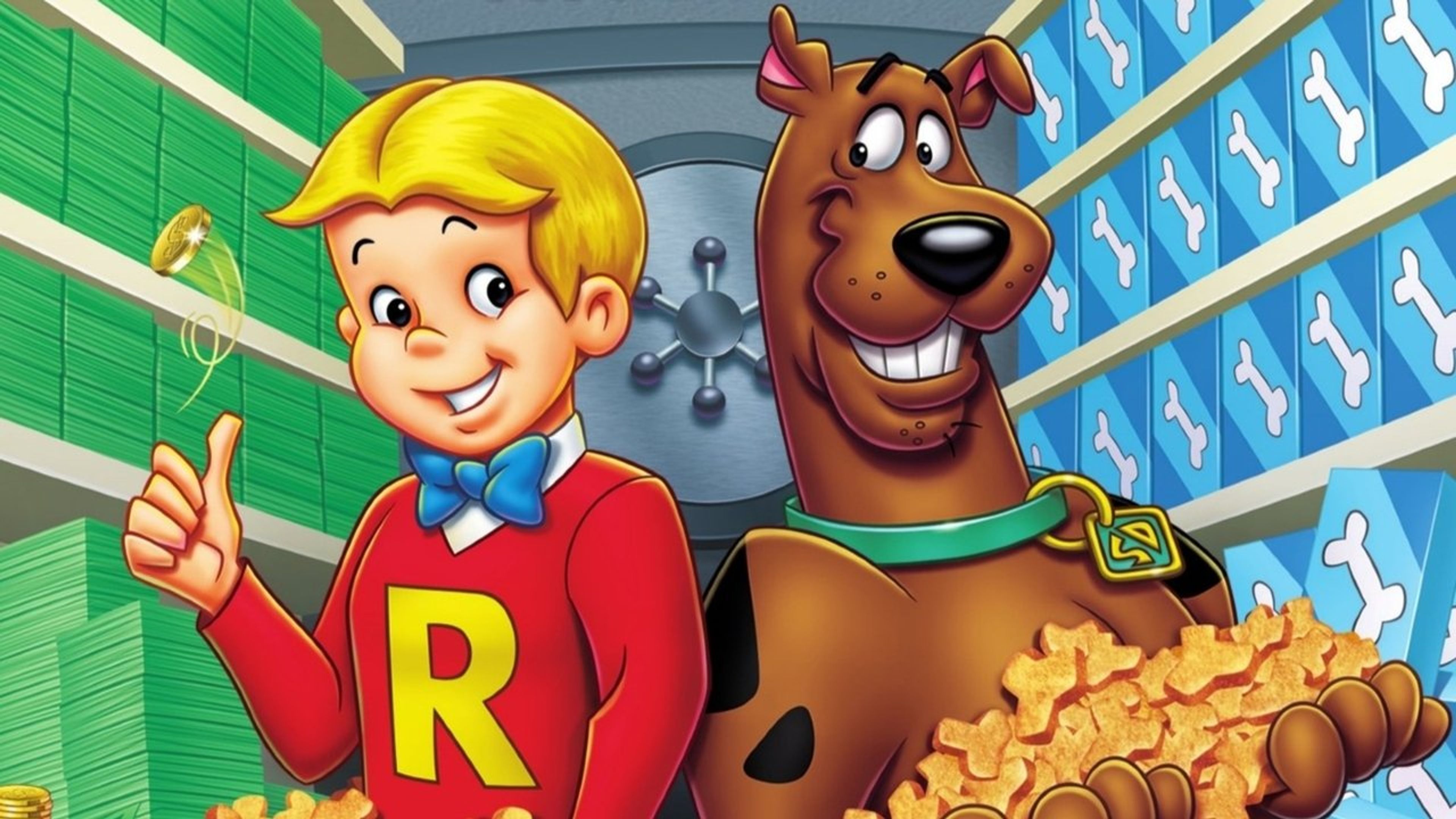 Backdrop of The Richie Rich/Scooby-Doo Show and Scrappy Too!