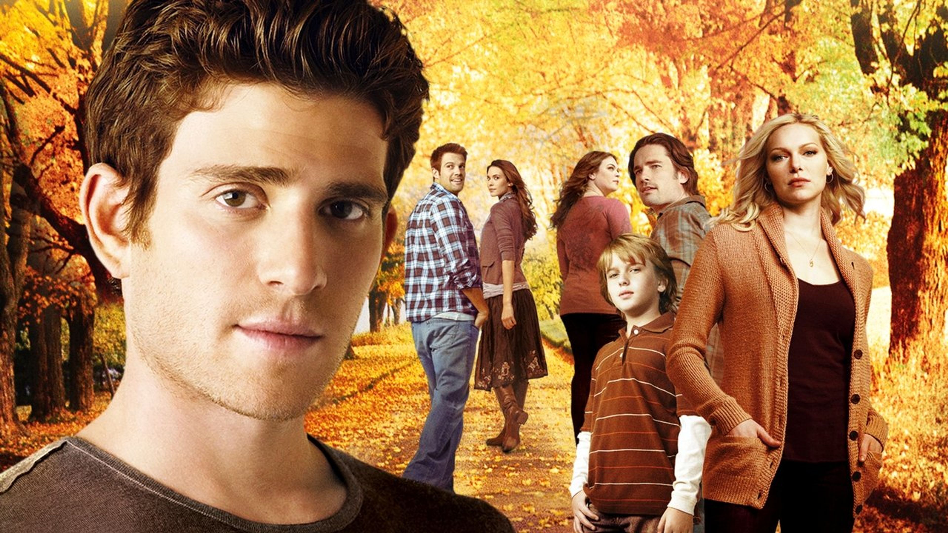 Backdrop of October Road