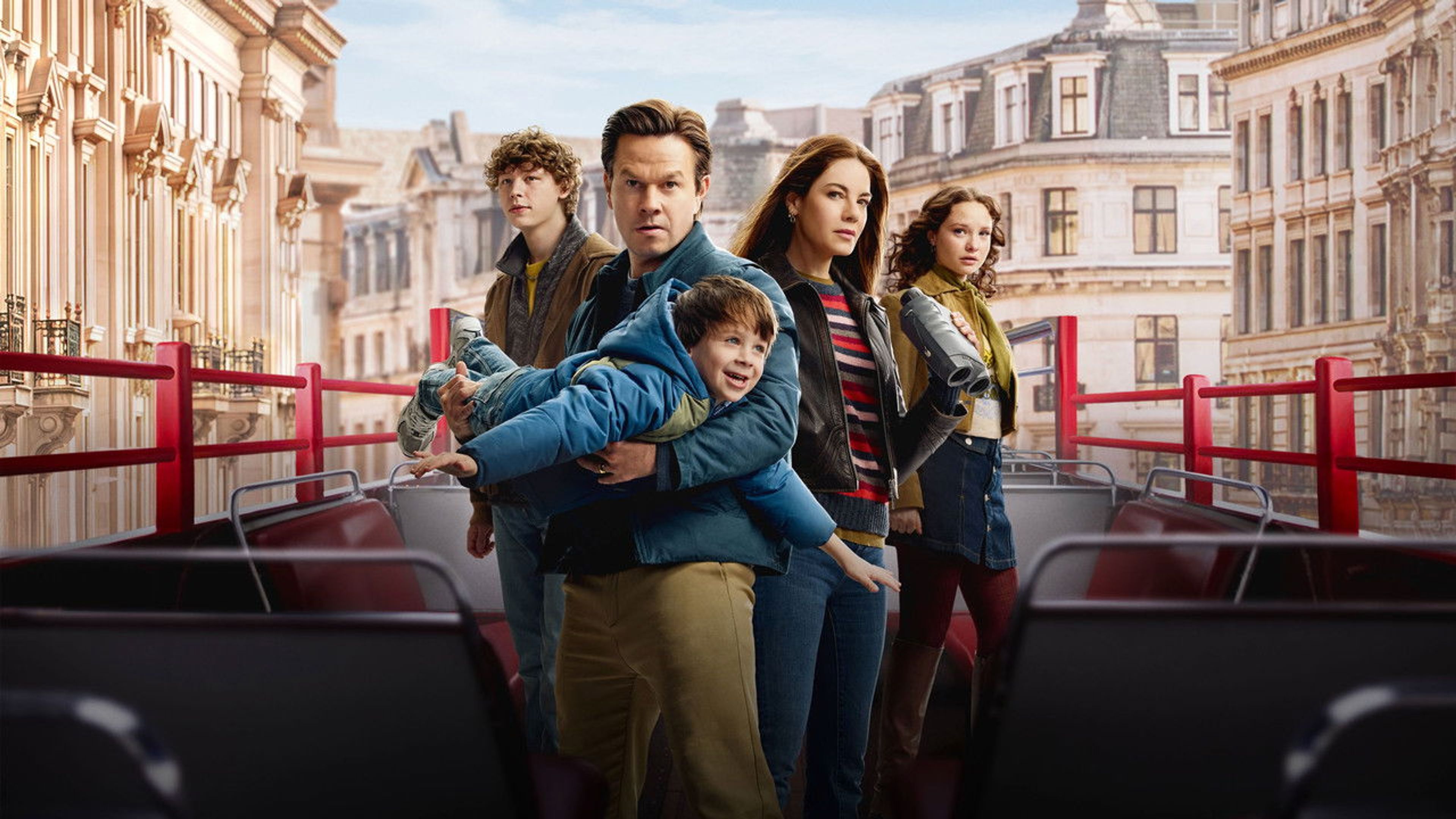 Backdrop of The Family Plan 2