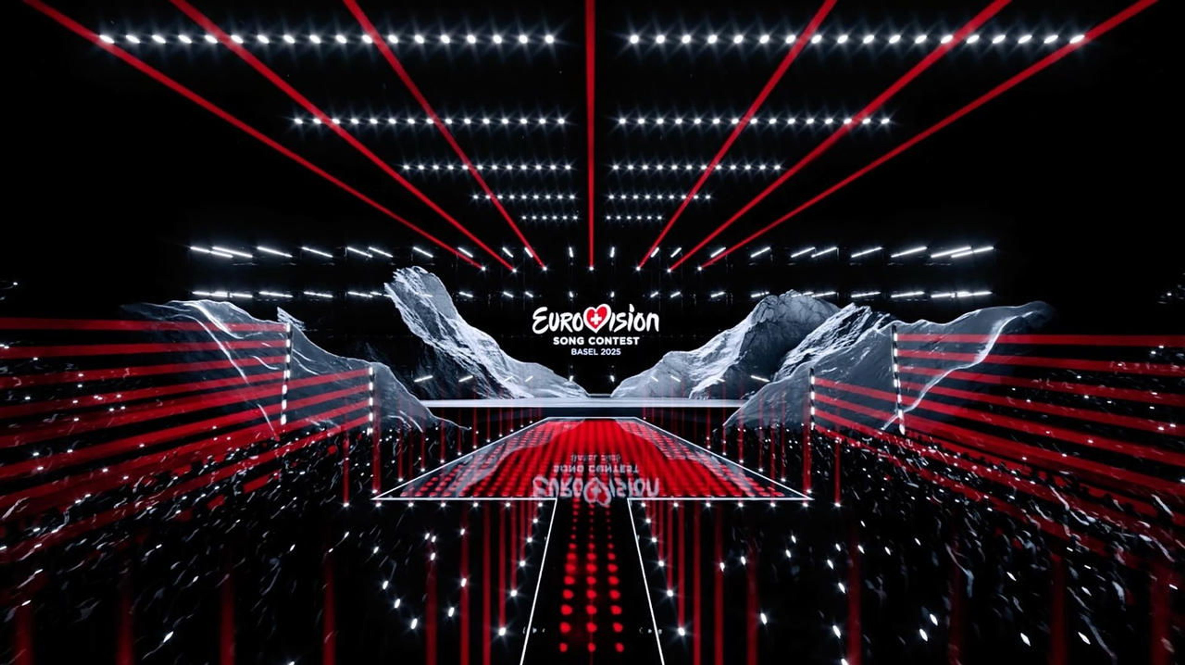 Backdrop of Eurovision Song Contest