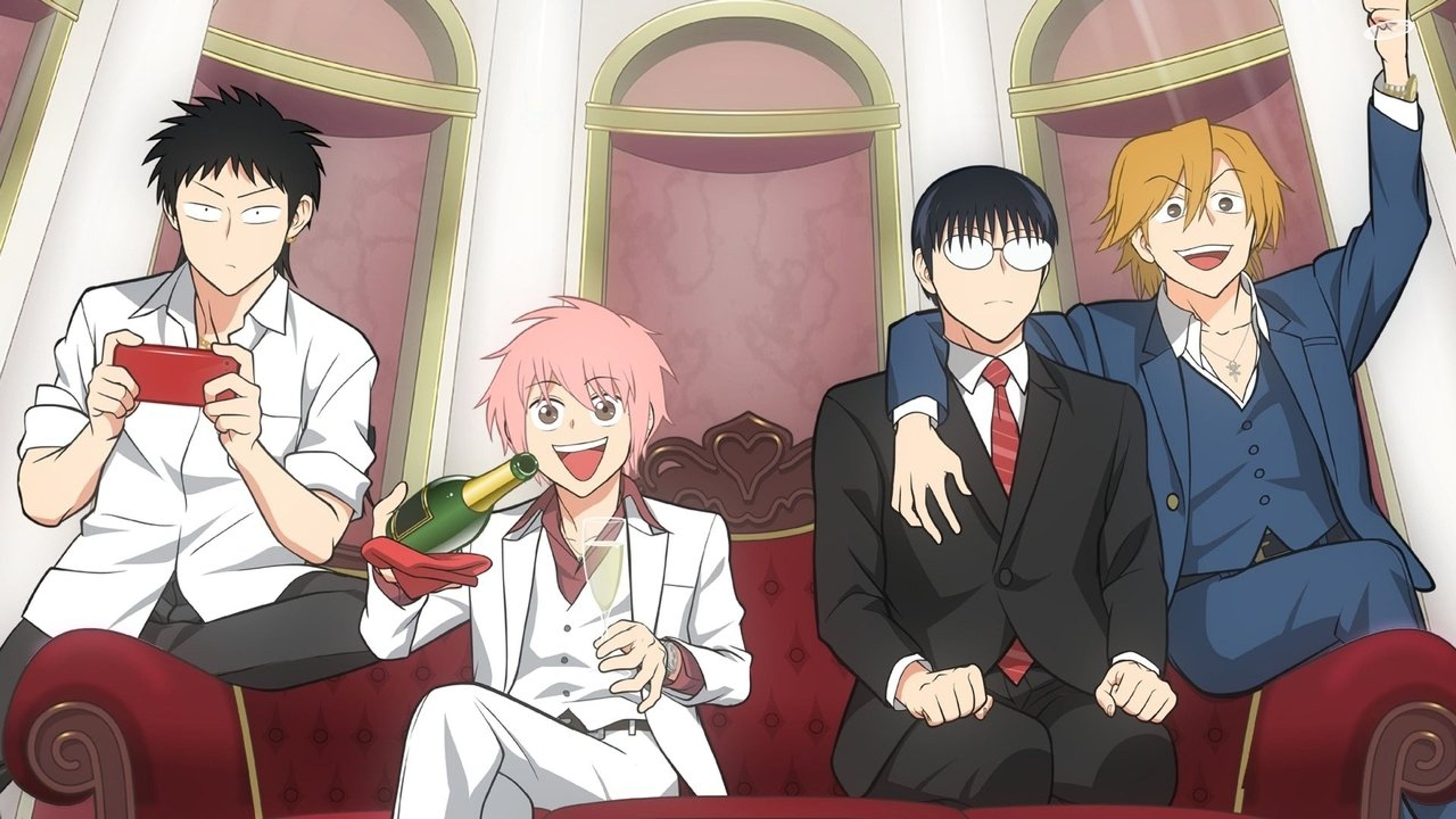 Backdrop of Everyday HOST CLUB