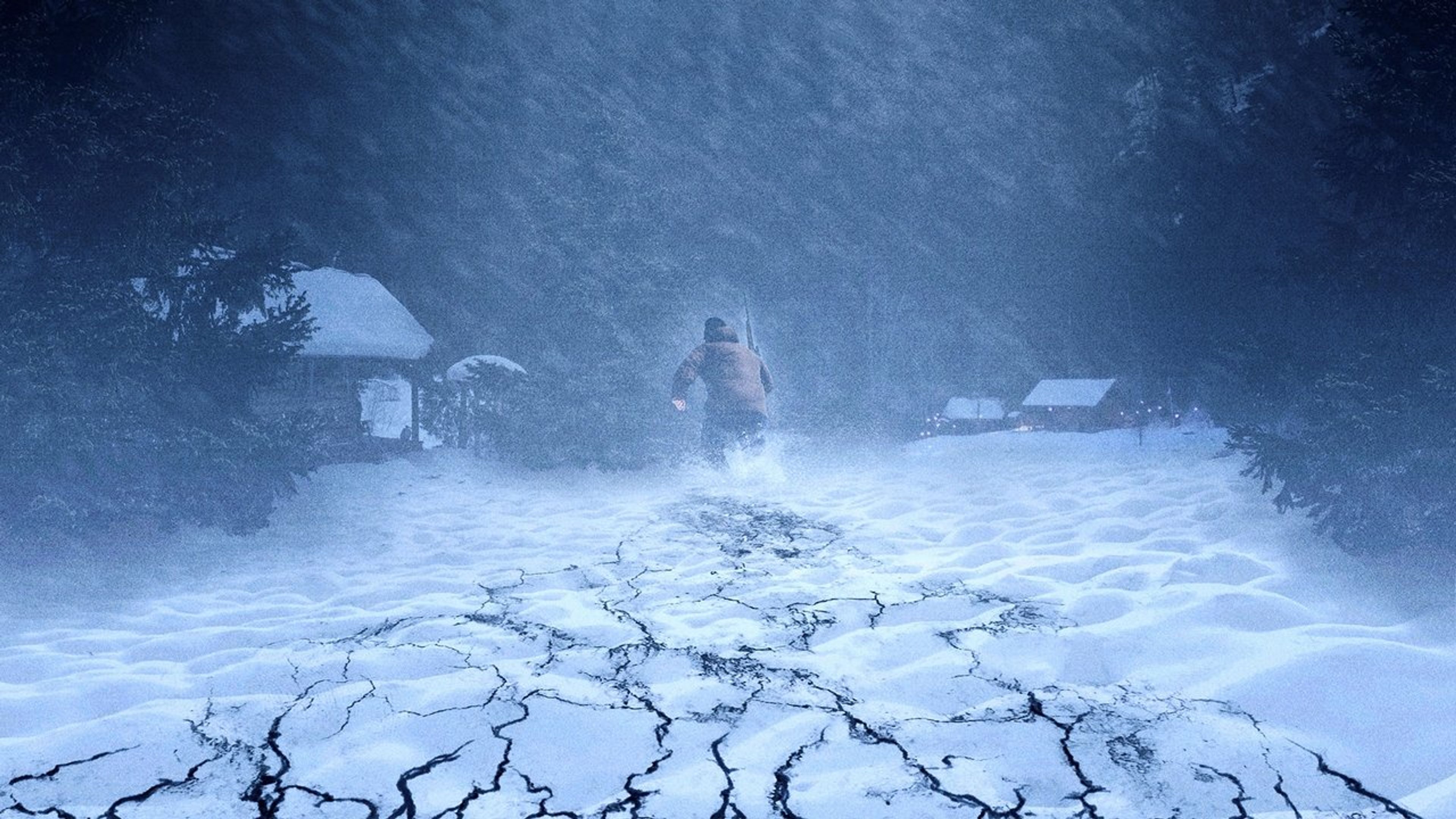 Backdrop of Black Mountain Side