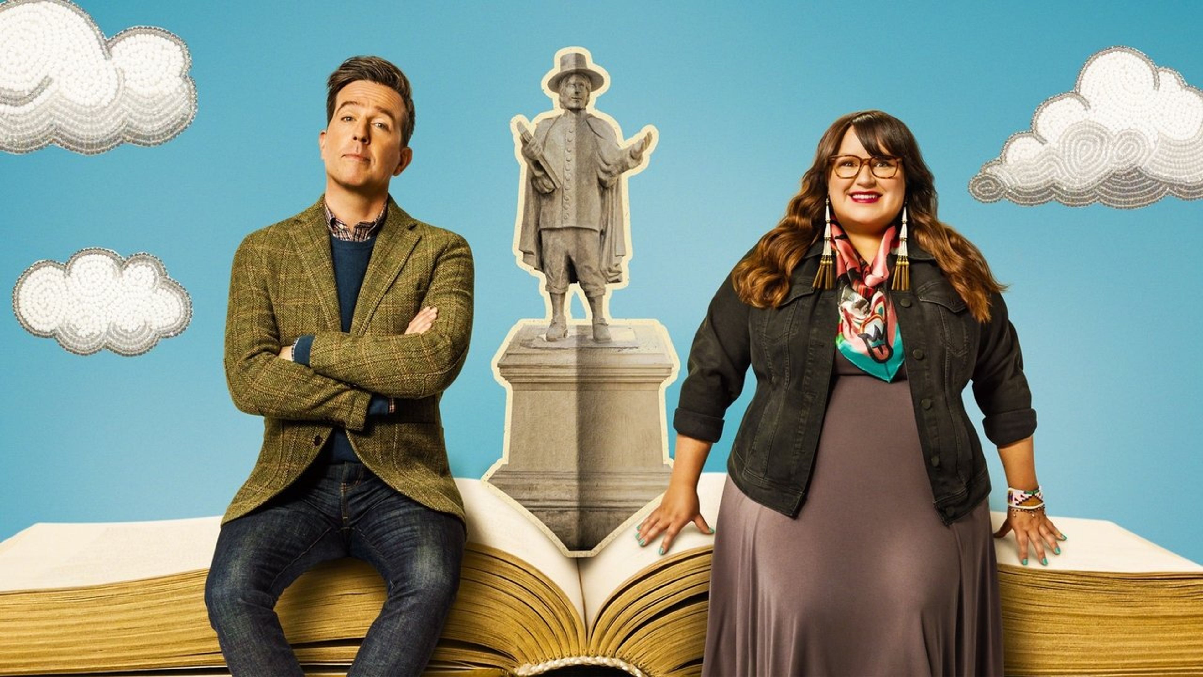 Backdrop of Rutherford Falls