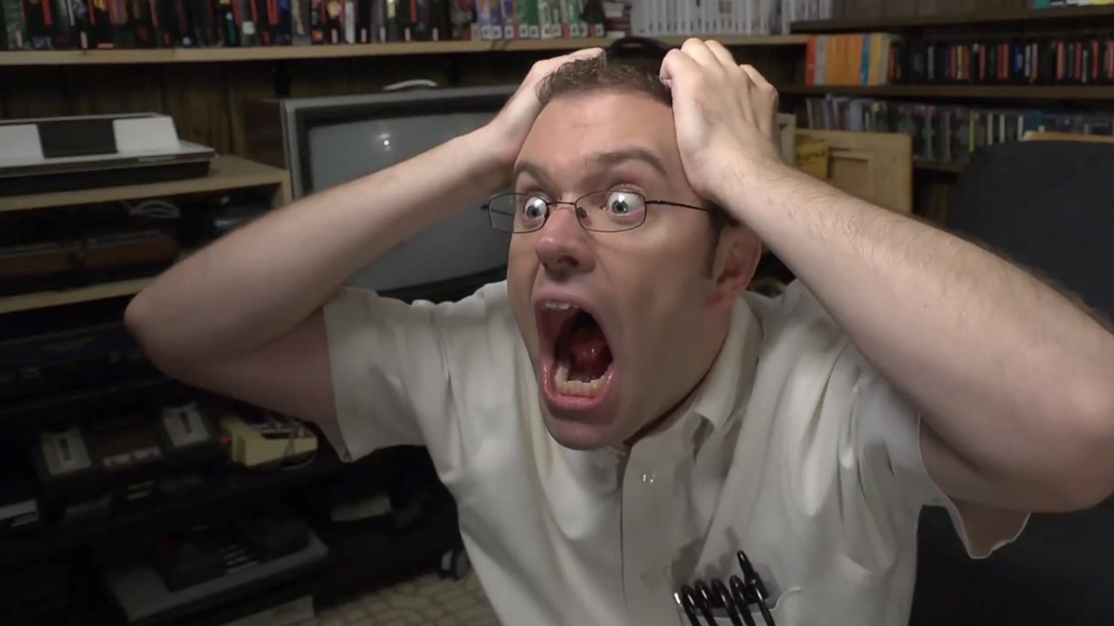 Backdrop of The Angry Video Game Nerd