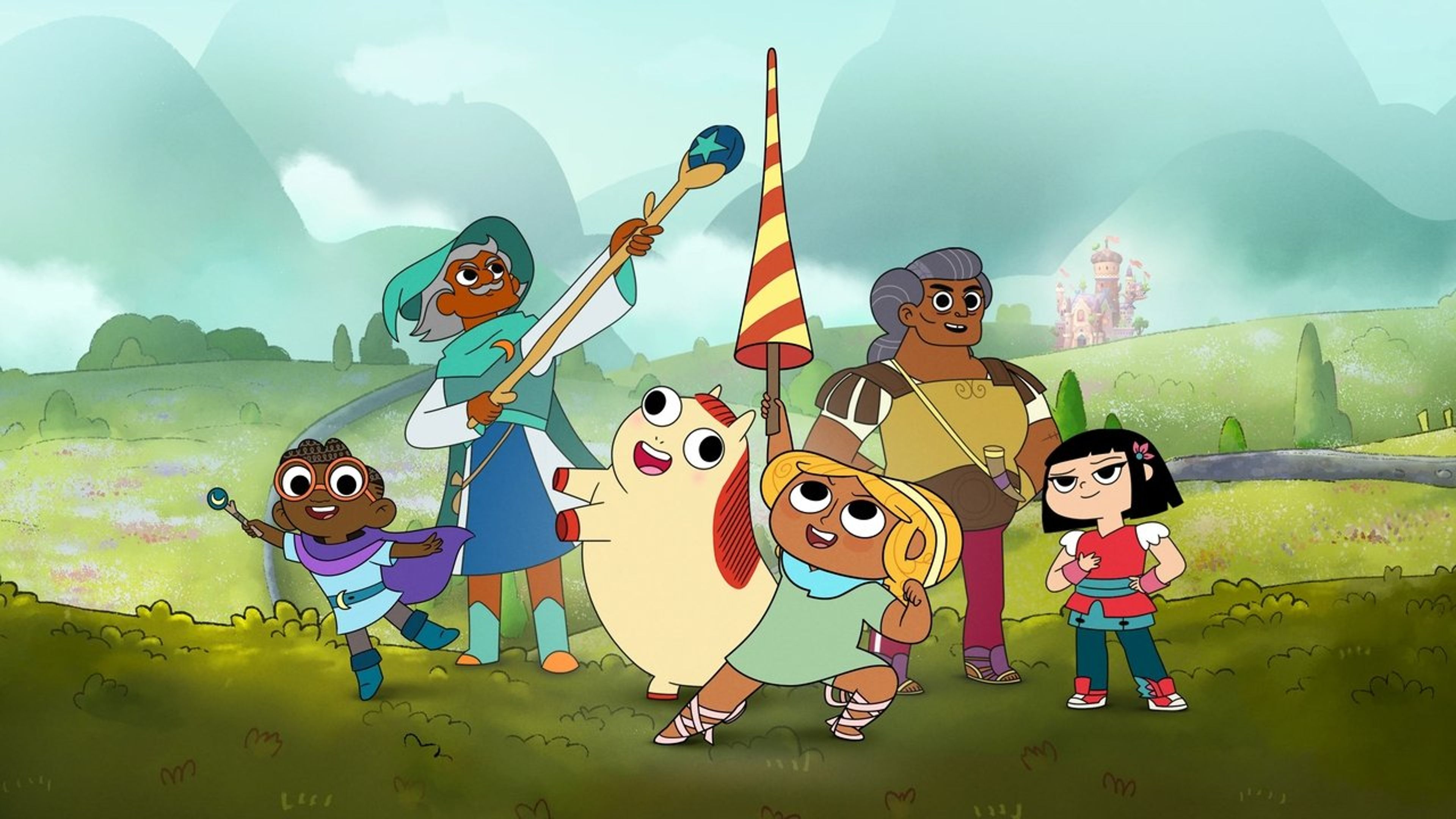 Backdrop of Pinecone & Pony