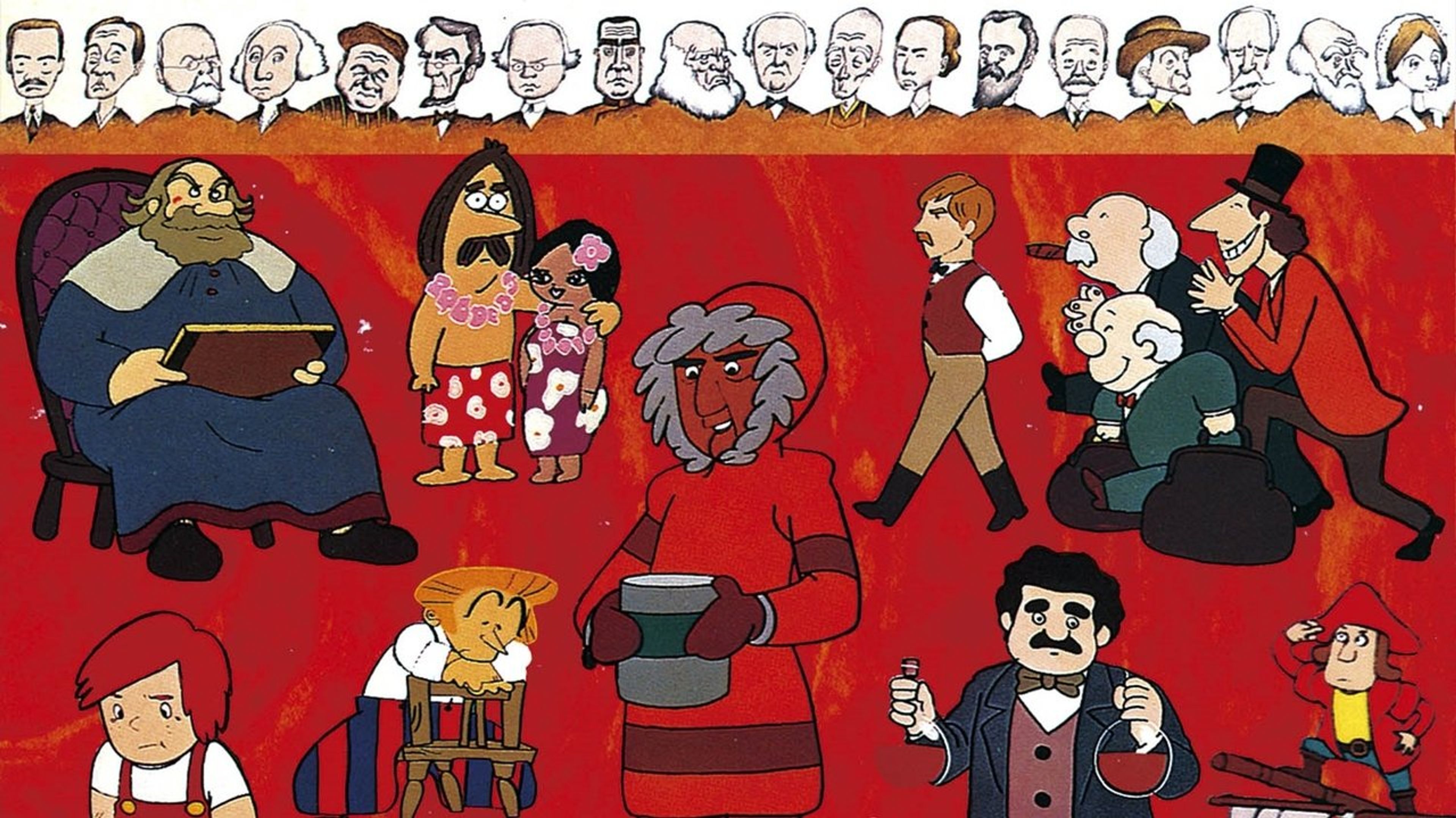 Backdrop of Manga of Great Personalities