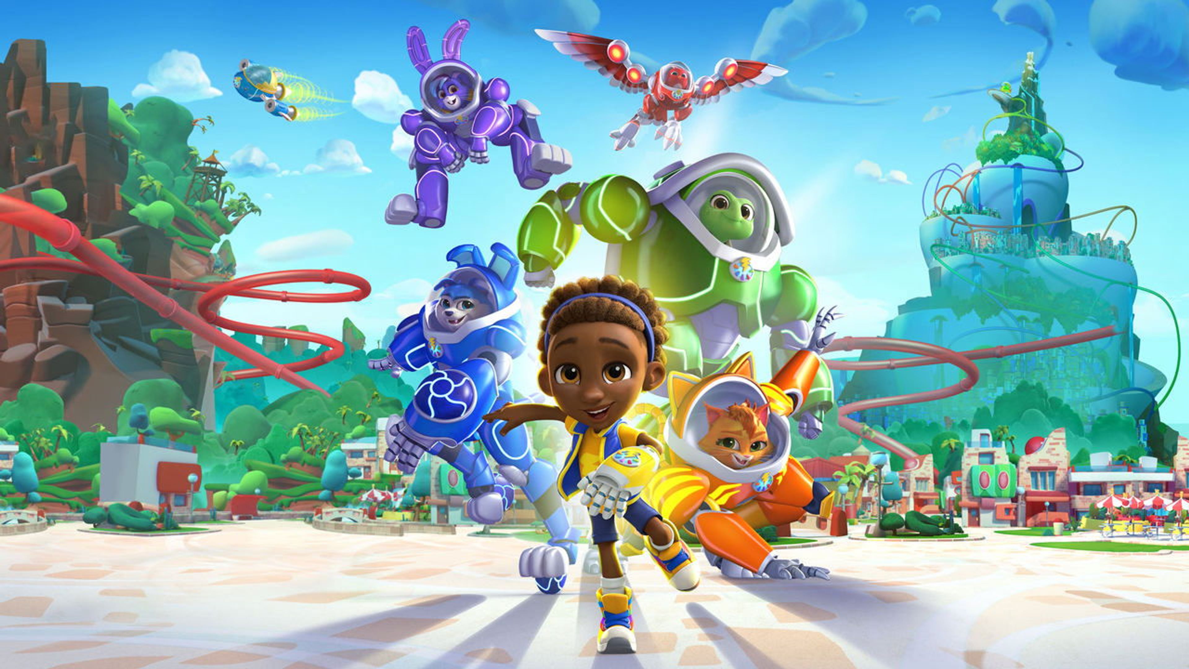 Backdrop of RoboGobo