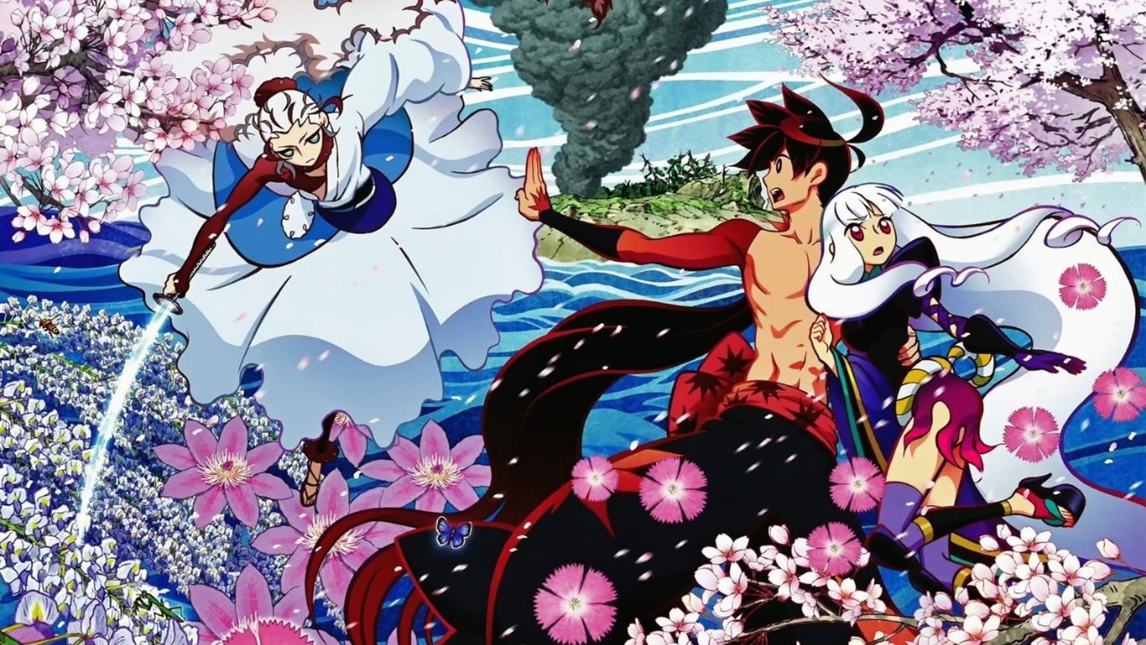 Backdrop of Katanagatari