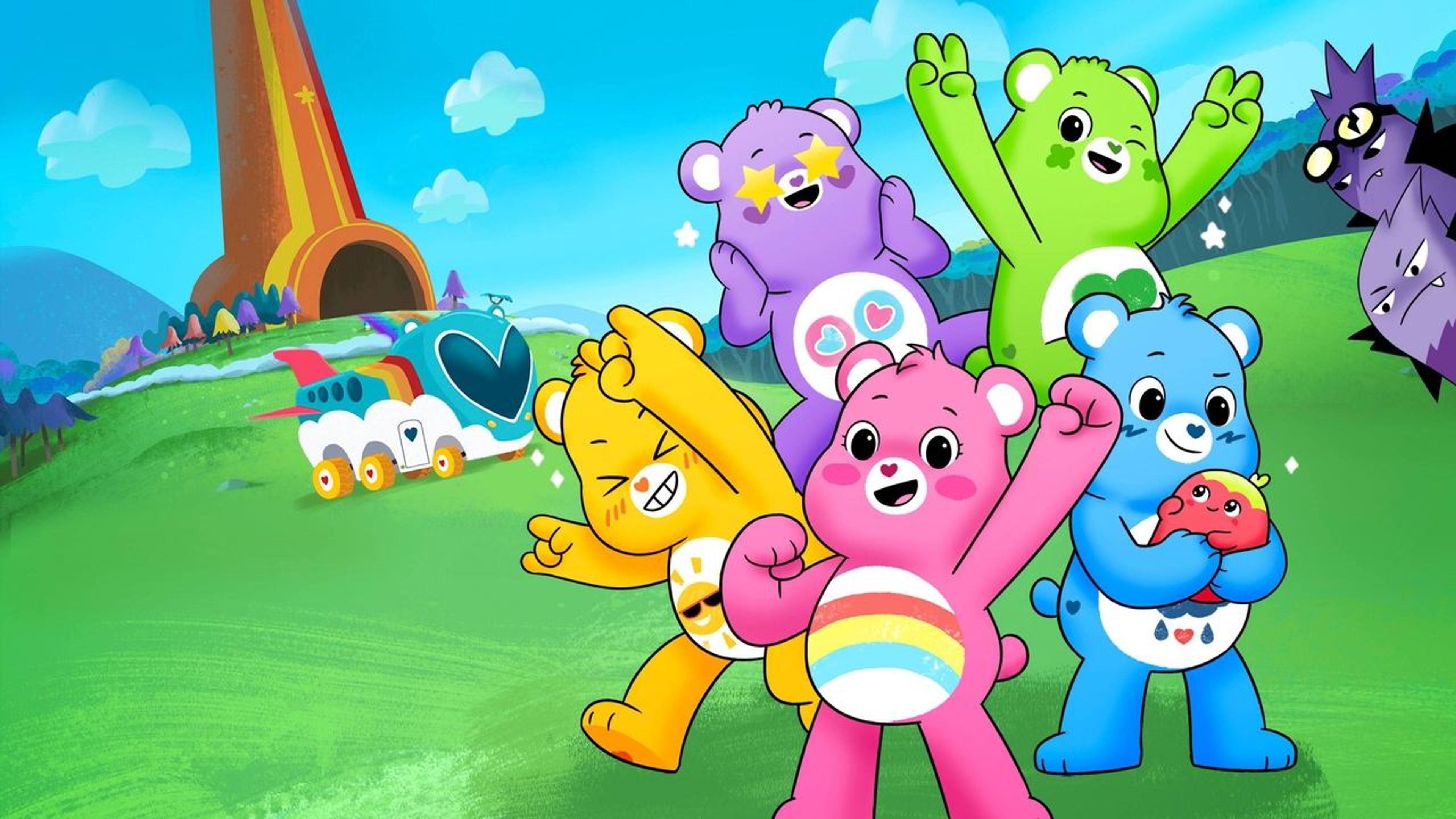 Backdrop of Care Bears: Unlock the Magic