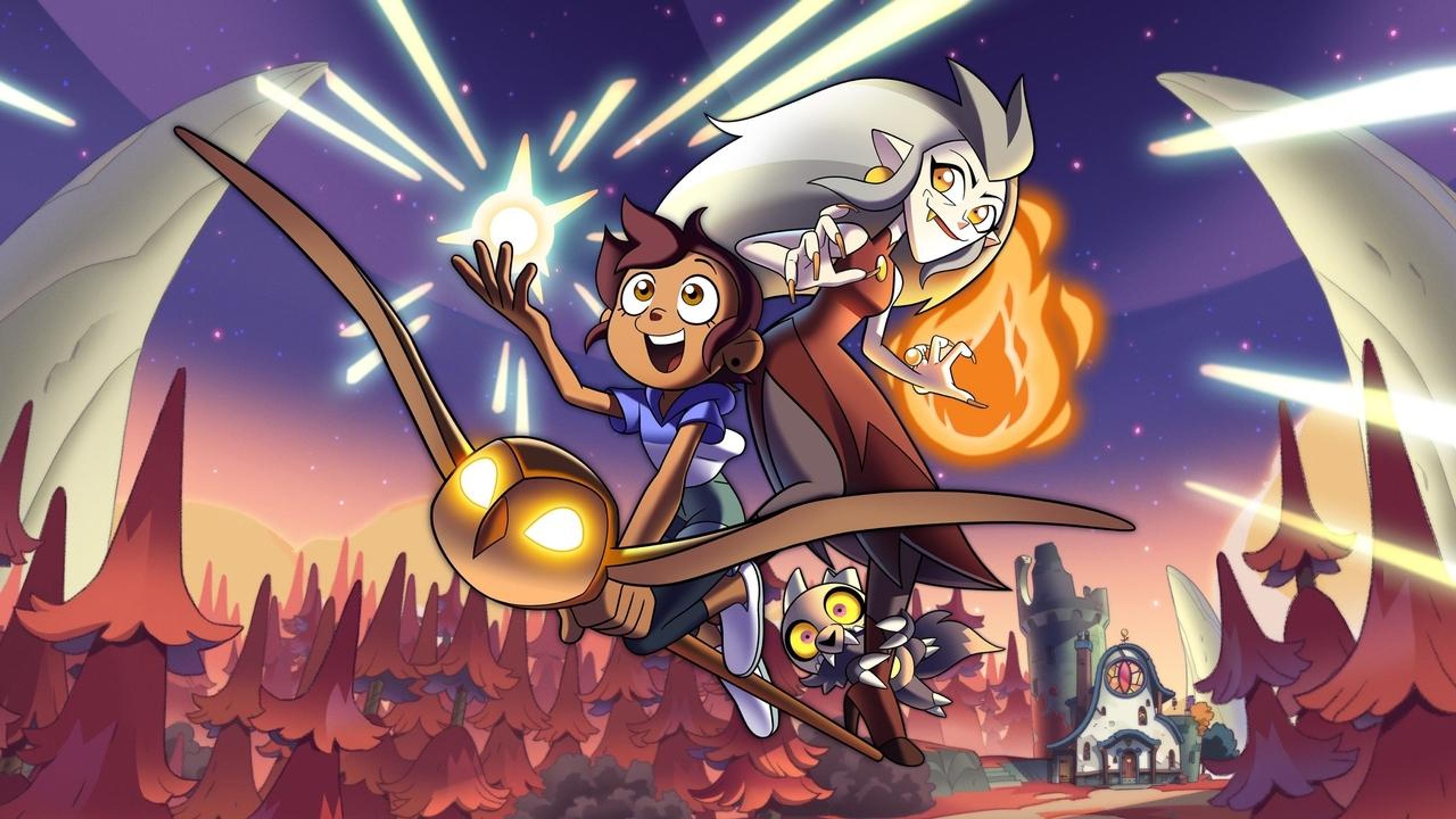 Backdrop of The Owl House