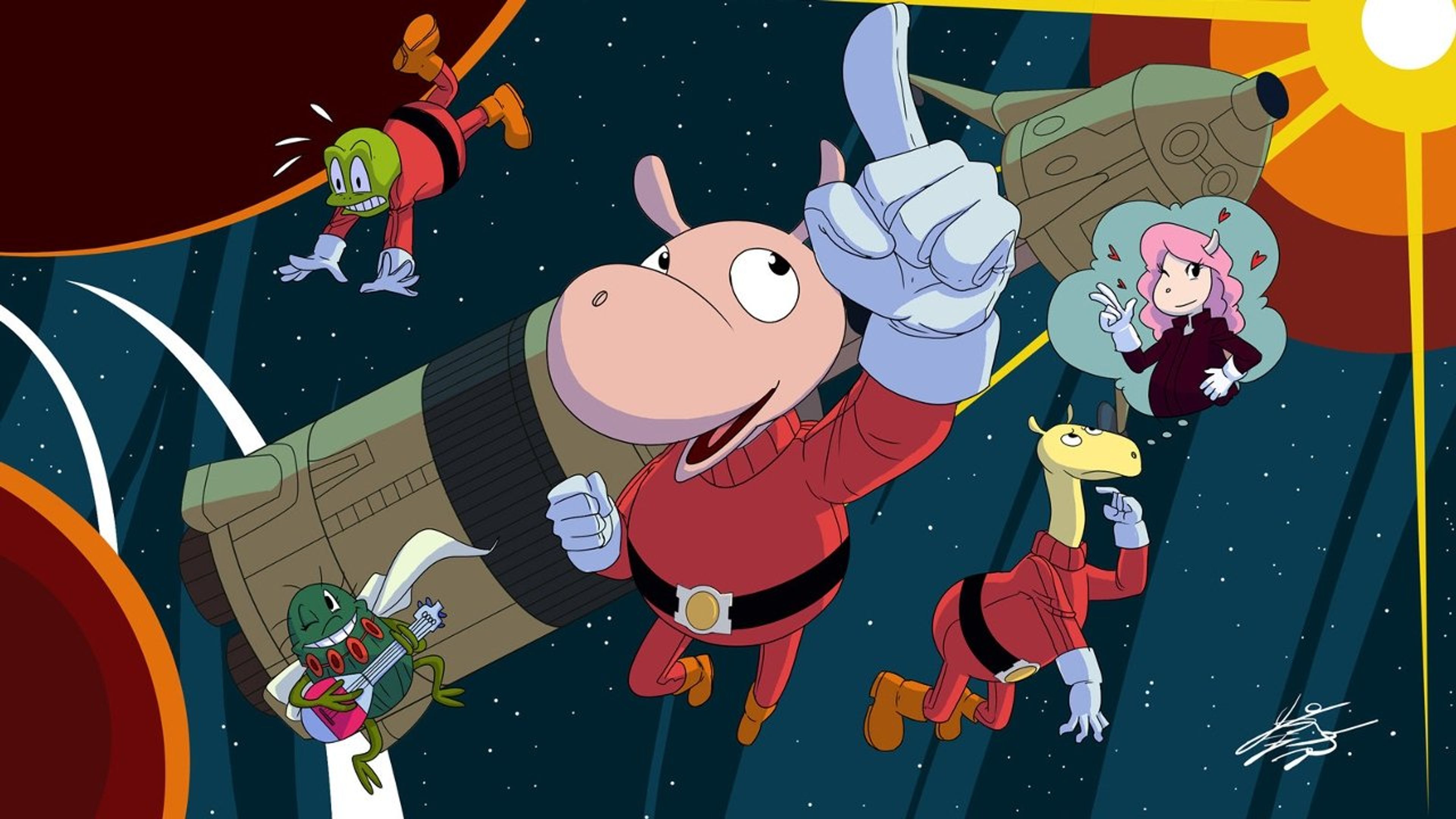 Backdrop of Spaceship Sagittarius