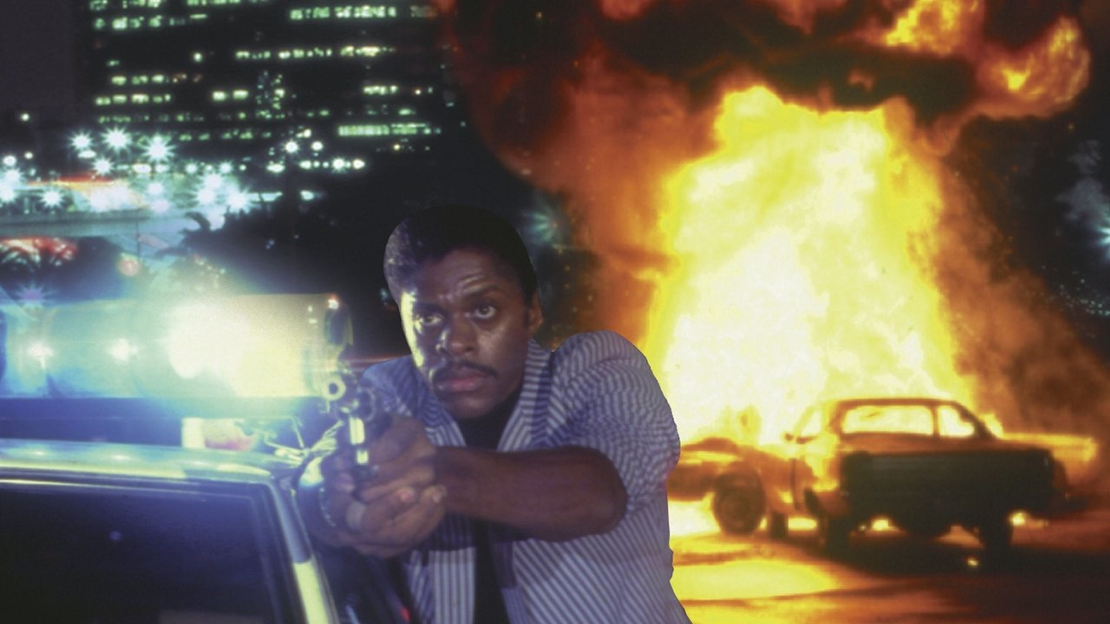 Backdrop of L.A. Heat