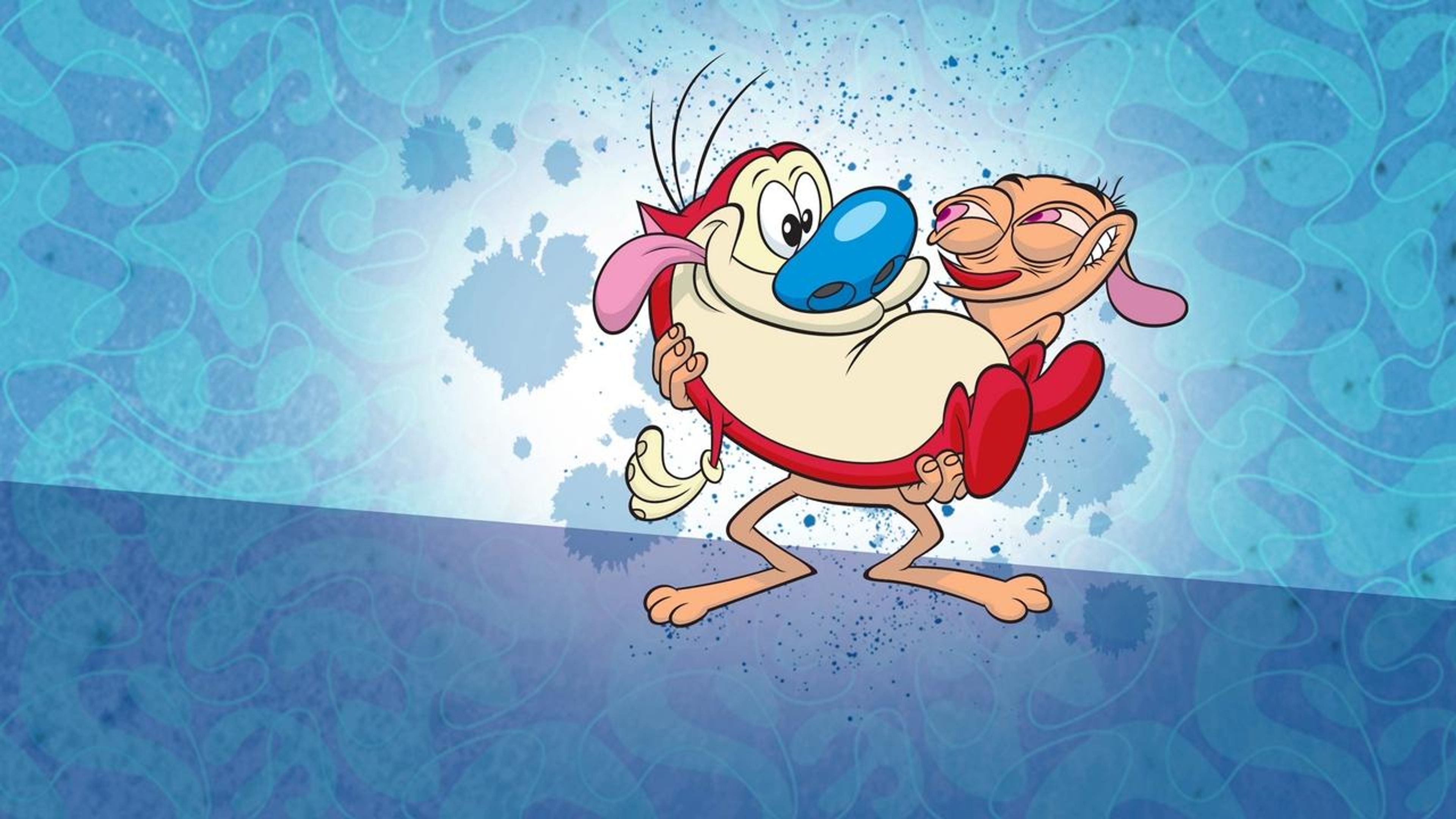 Backdrop of The Ren & Stimpy Show