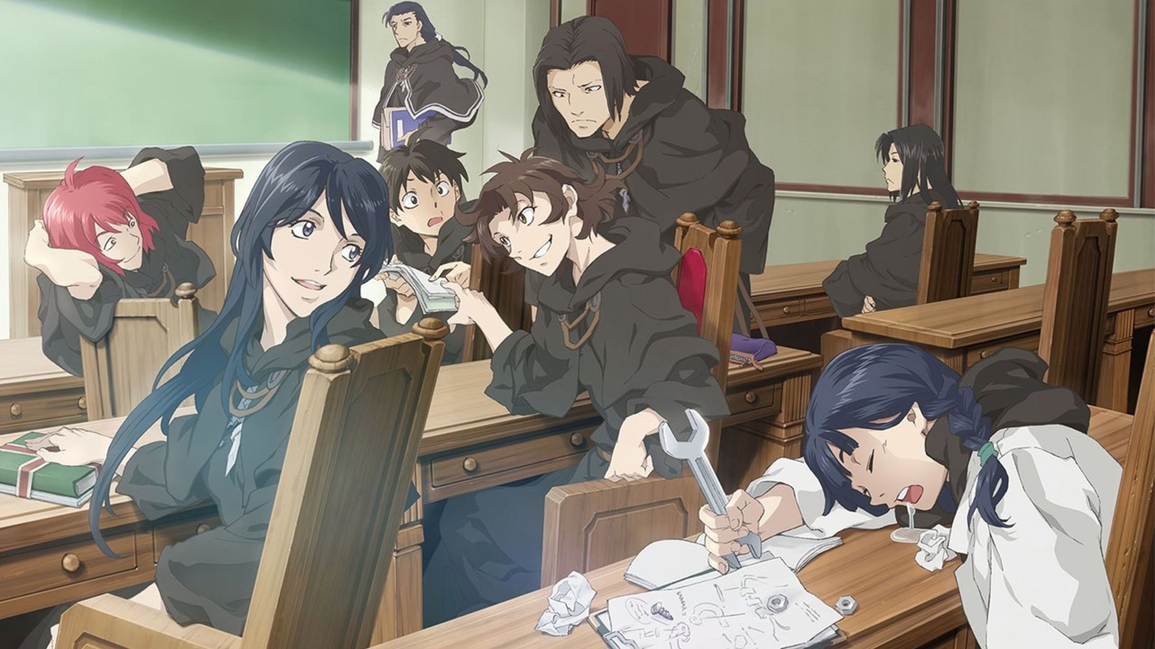 Backdrop of Sorcerous Stabber Orphen