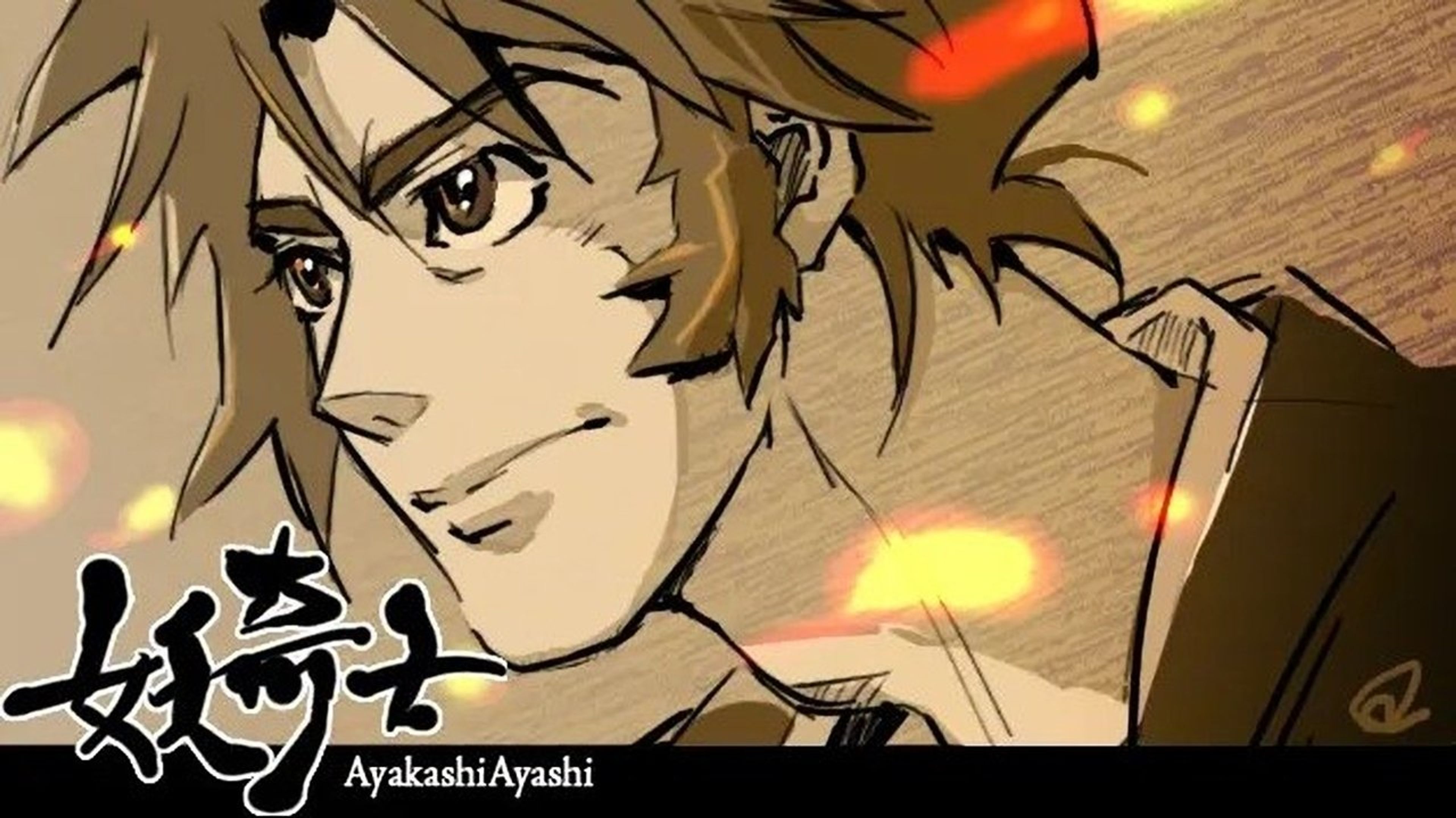 Backdrop of Ghost Slayers Ayashi