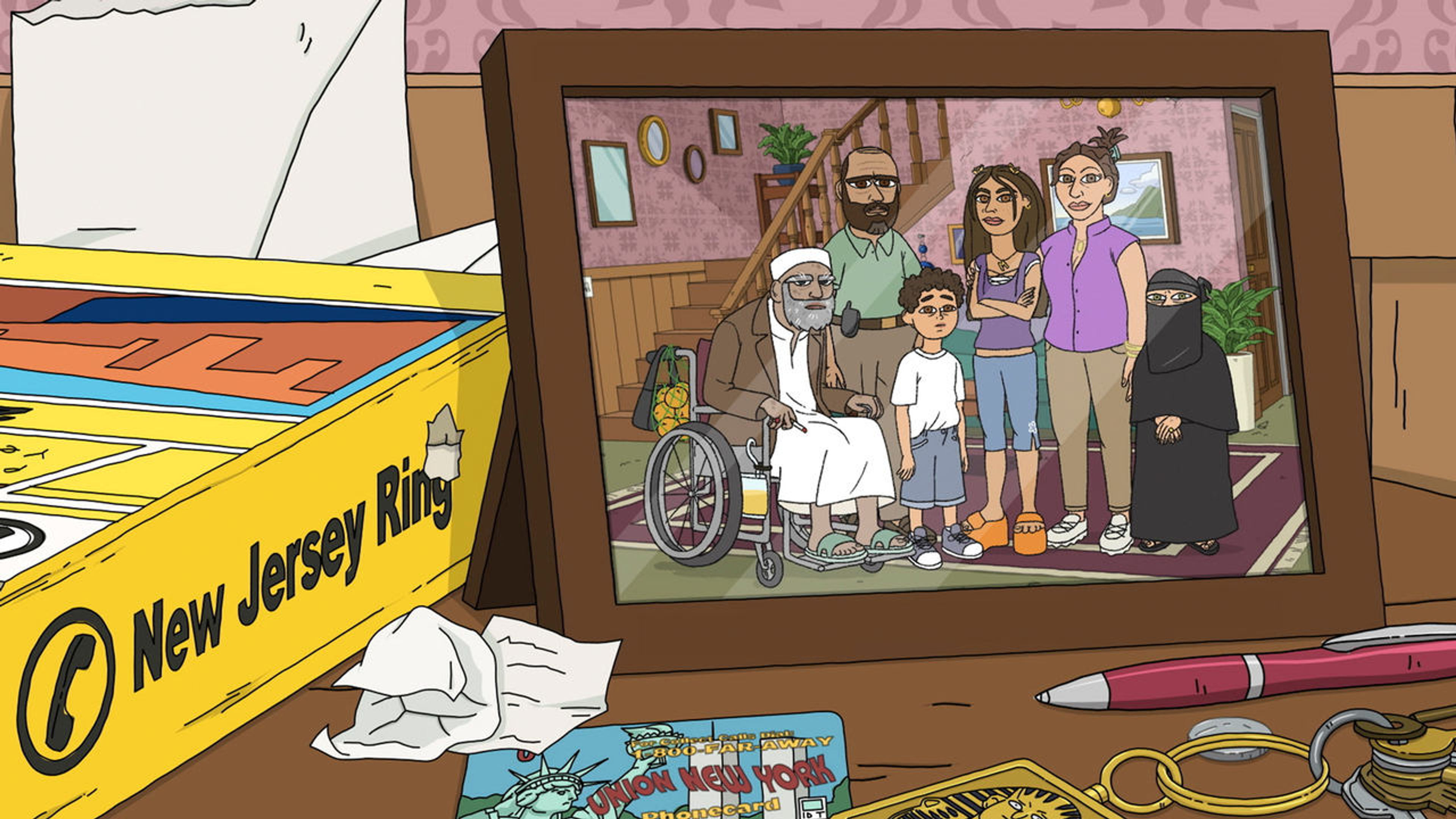 Backdrop of #1 Happy Family USA