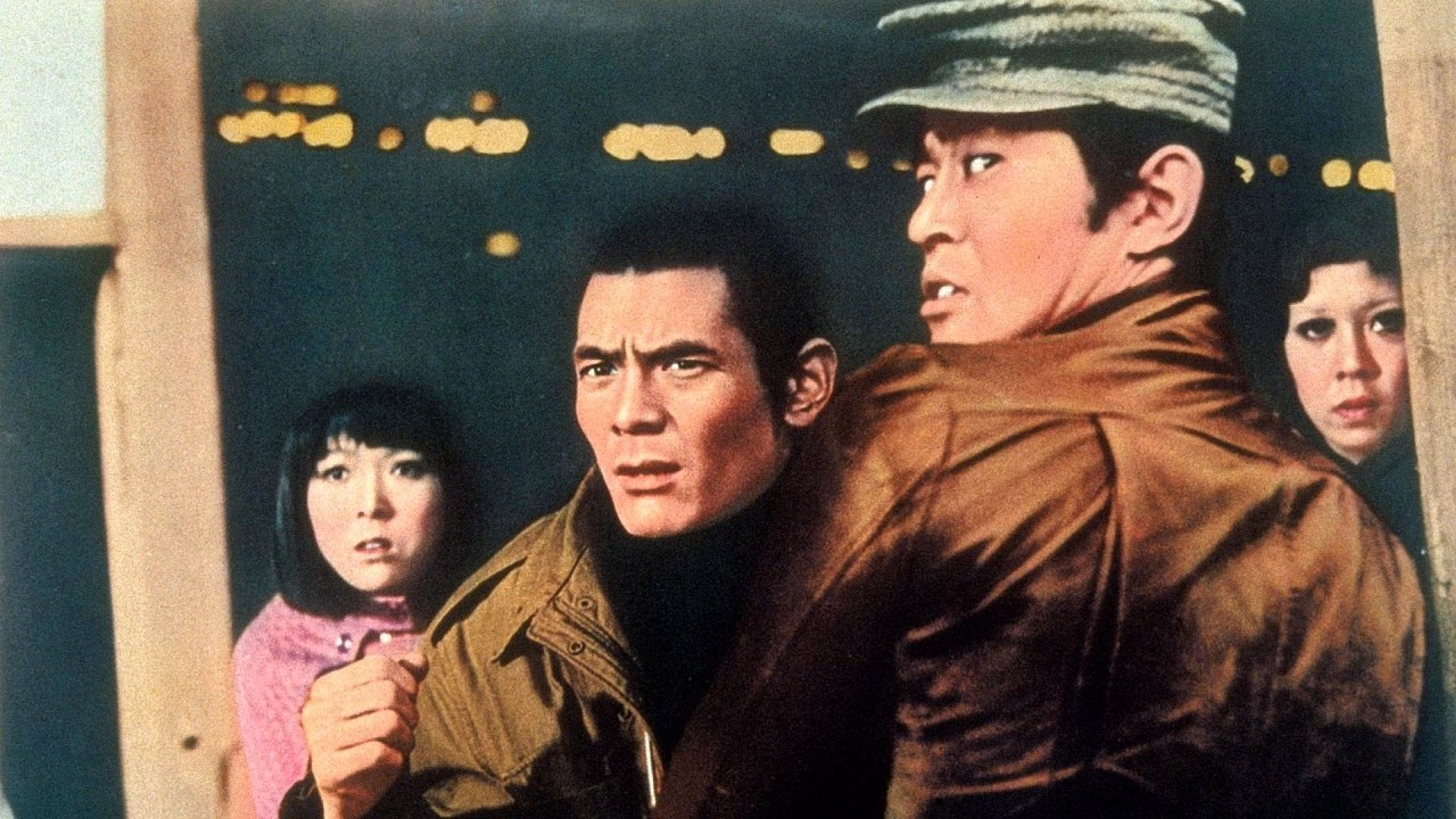 Backdrop of Kanto Street Peddlers: Violent Fire Festival