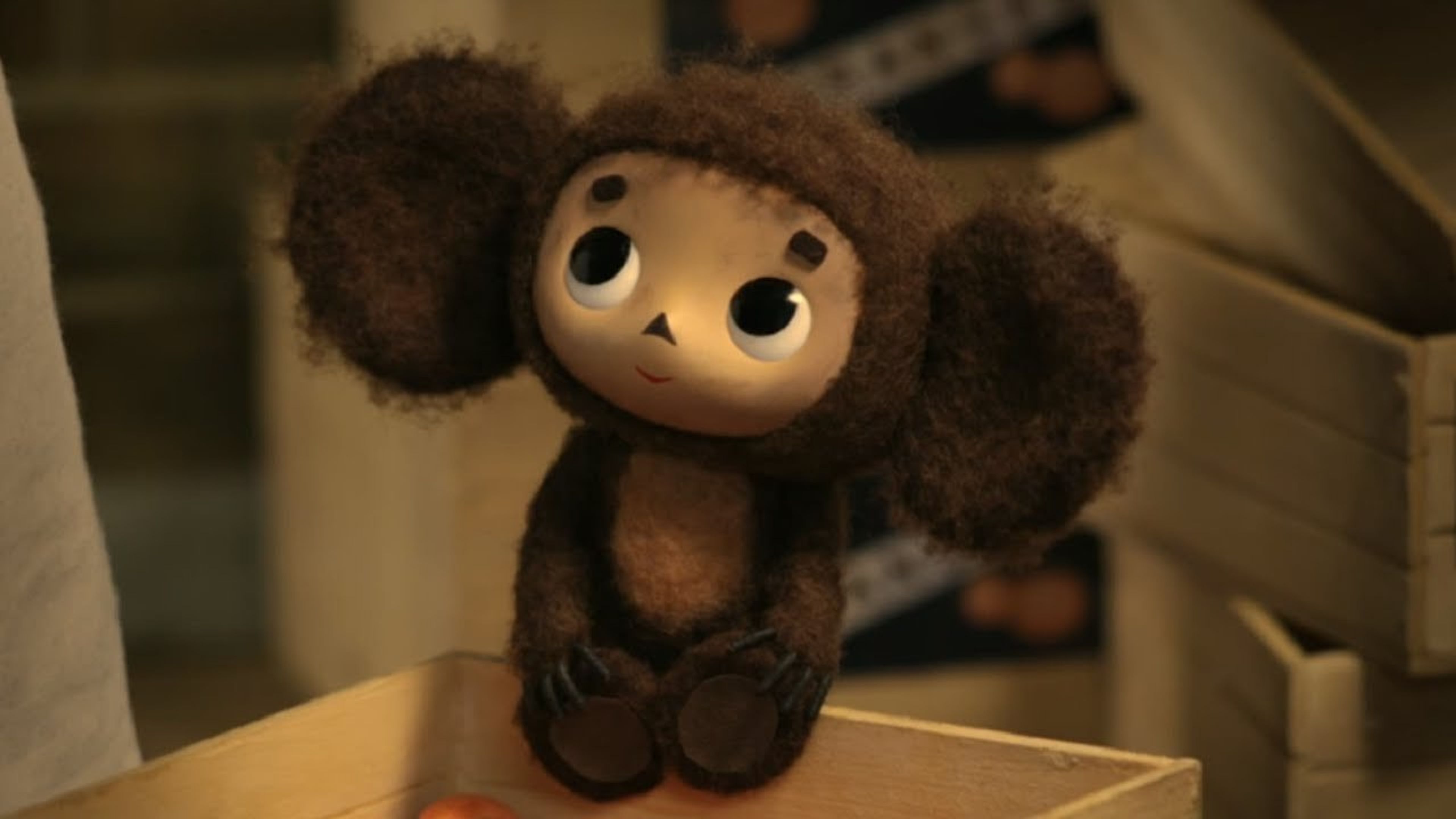 Backdrop of Cheburashka