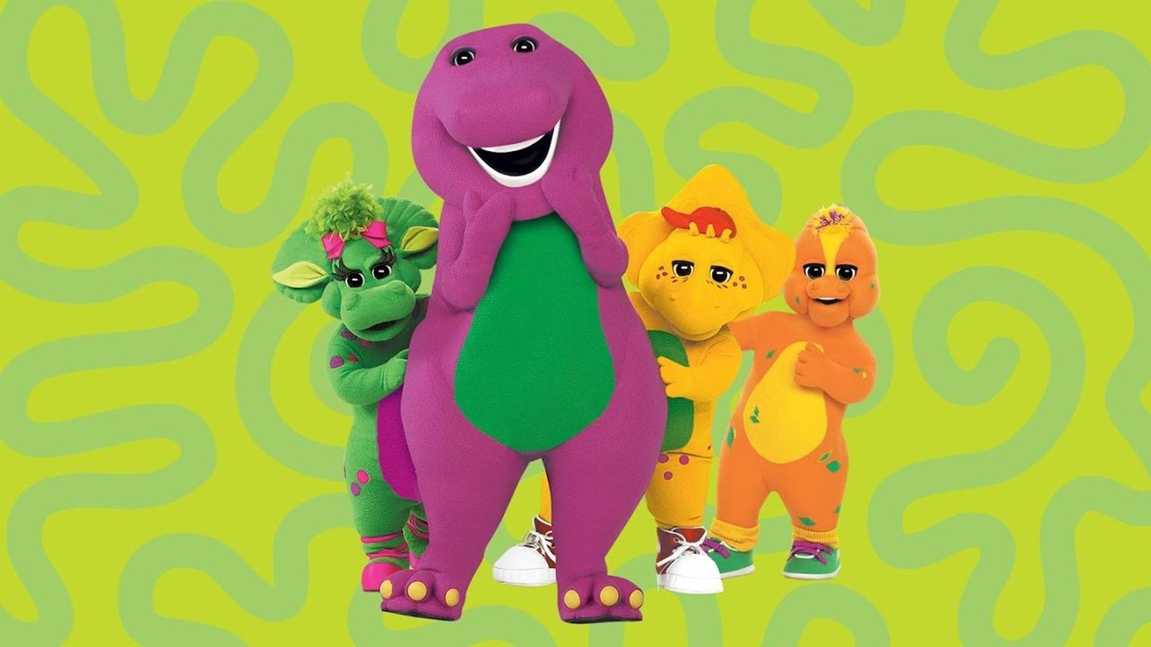 Backdrop of Barney & Friends