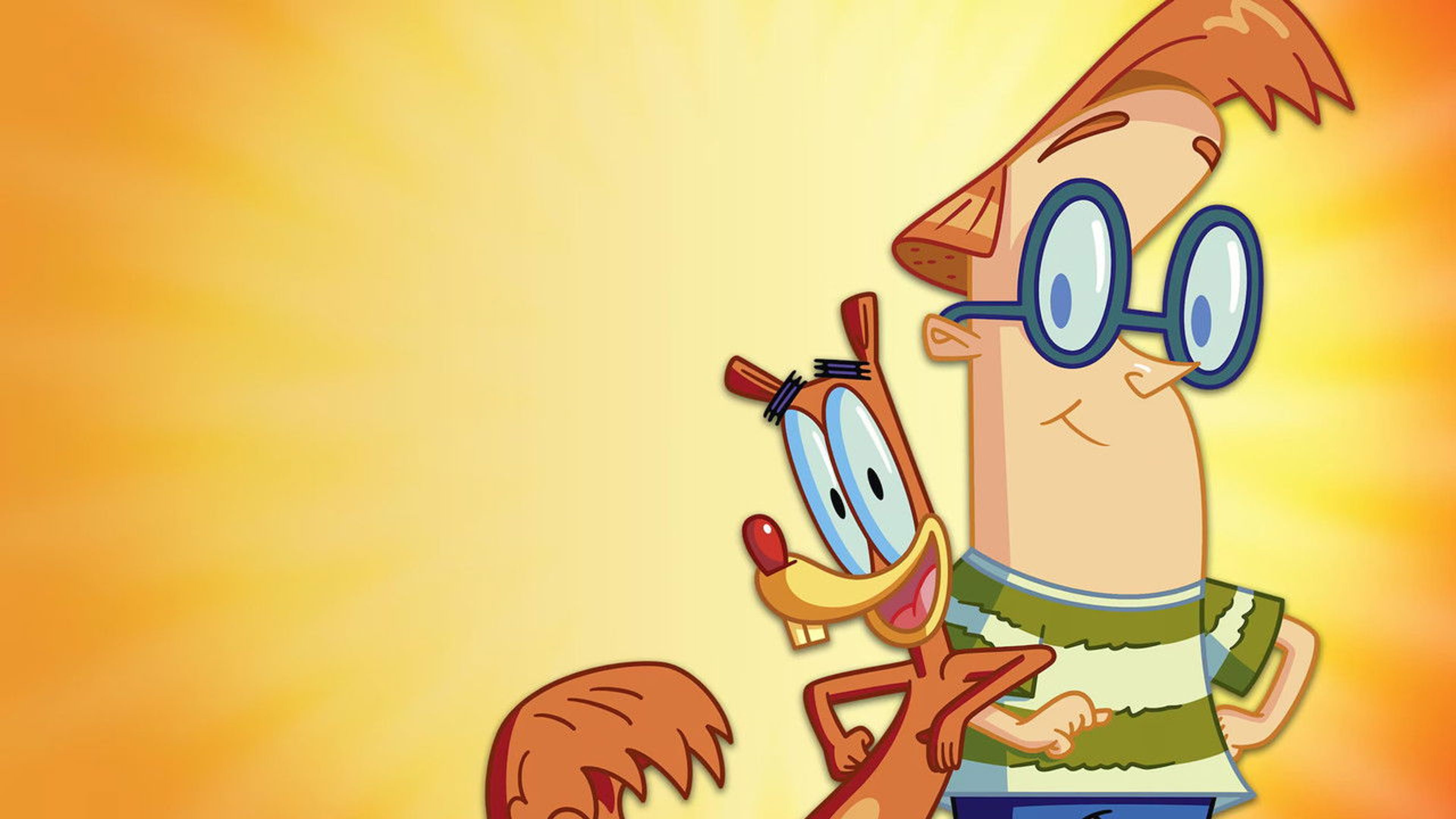 Backdrop of Squirrel Boy