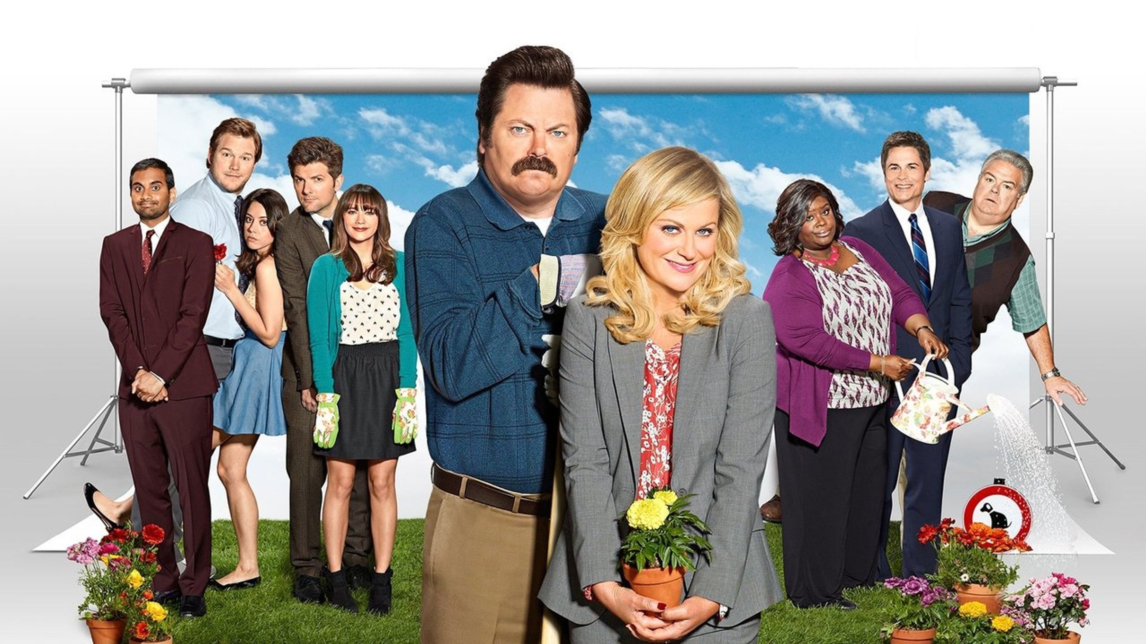 Backdrop of Parks and Recreation