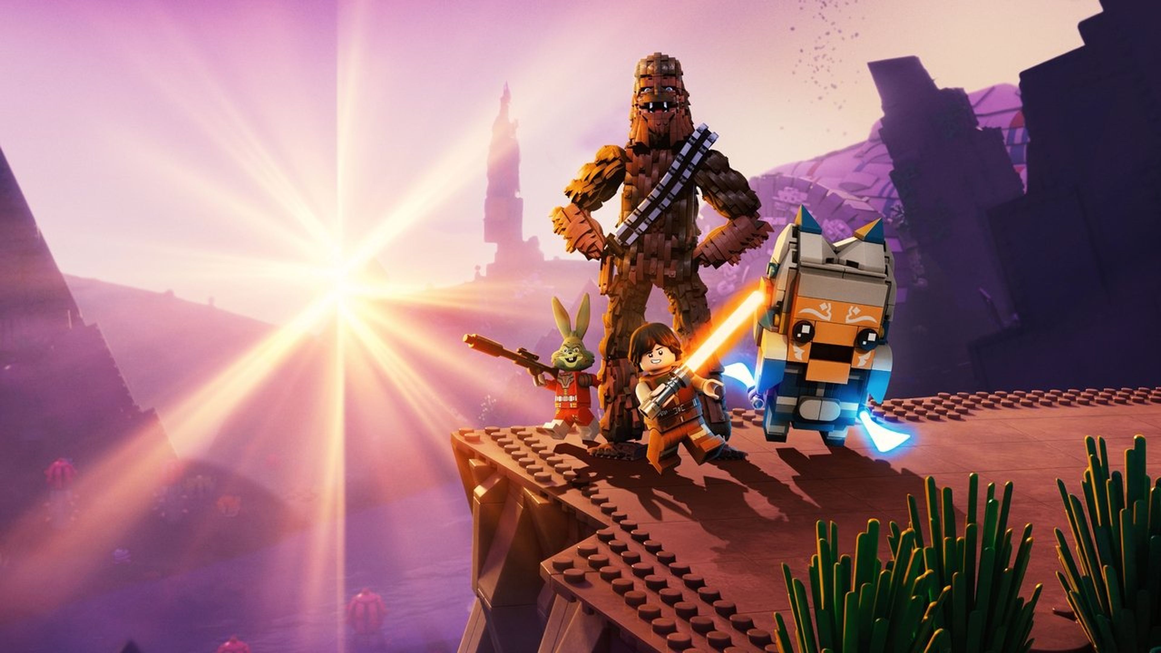 Backdrop of LEGO Star Wars: Rebuild the Galaxy - Pieces of the Past