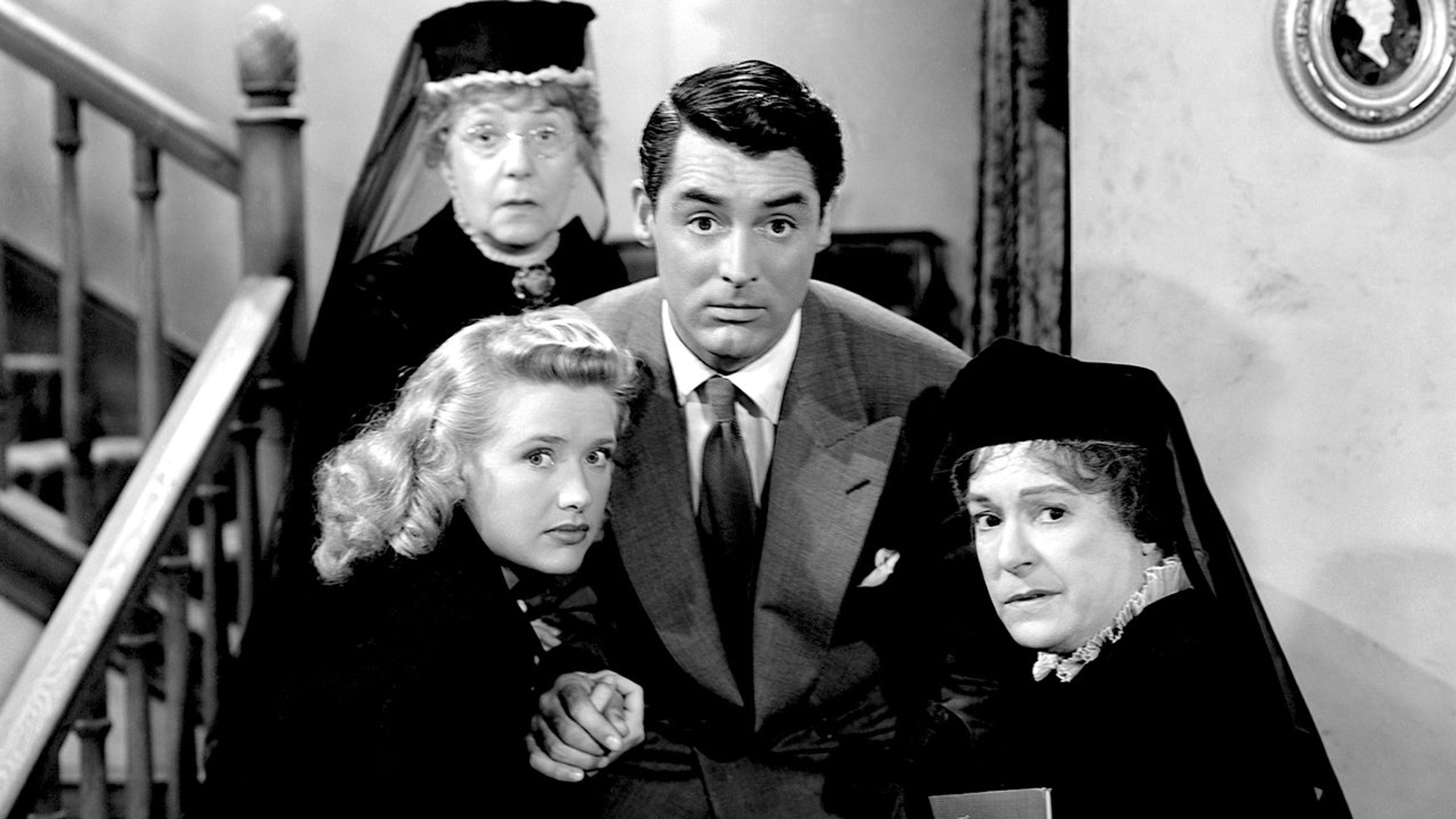 Backdrop of Arsenic and Old Lace