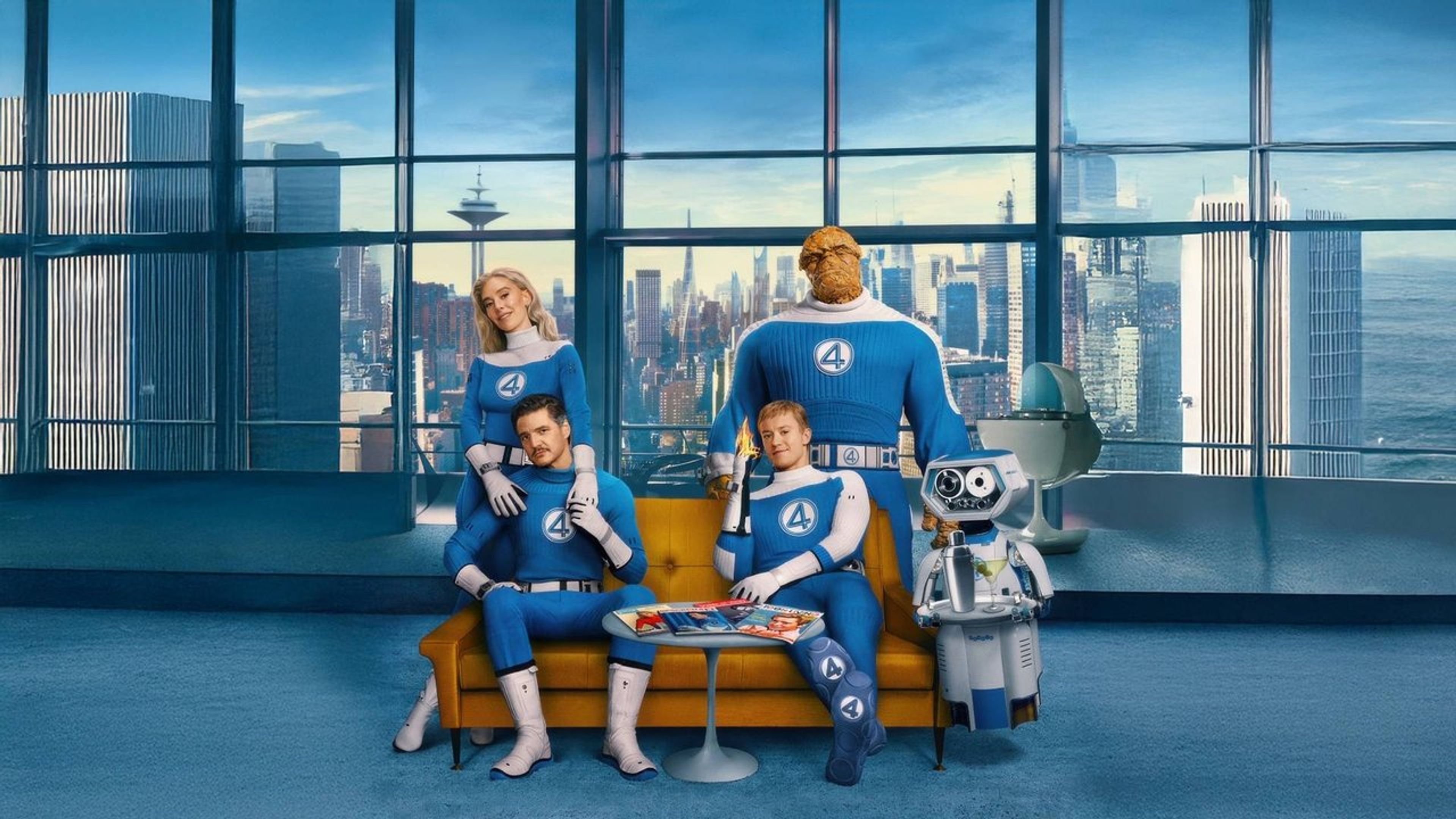 Backdrop of The Fantastic 4: First Steps