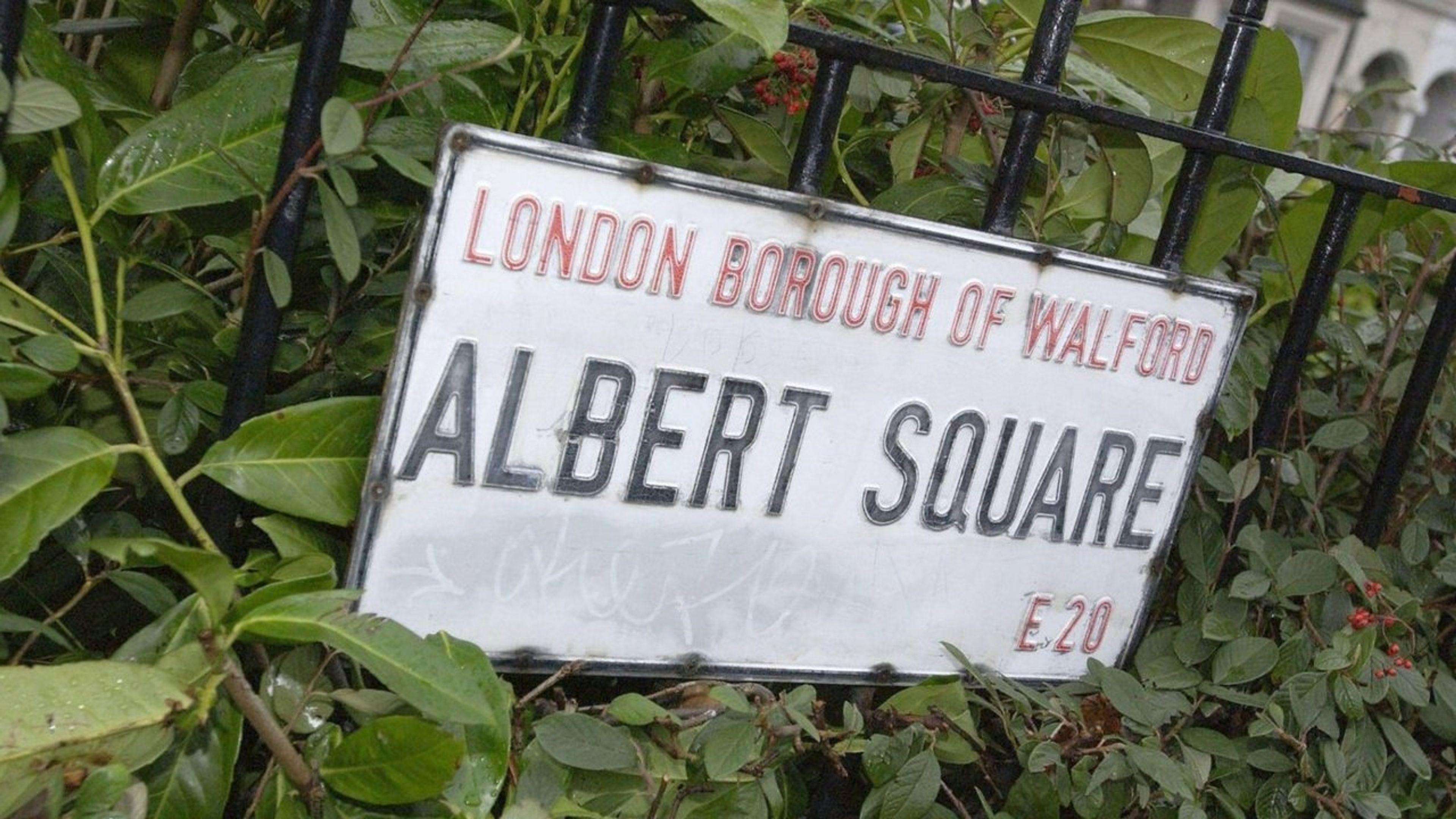 Backdrop of EastEnders